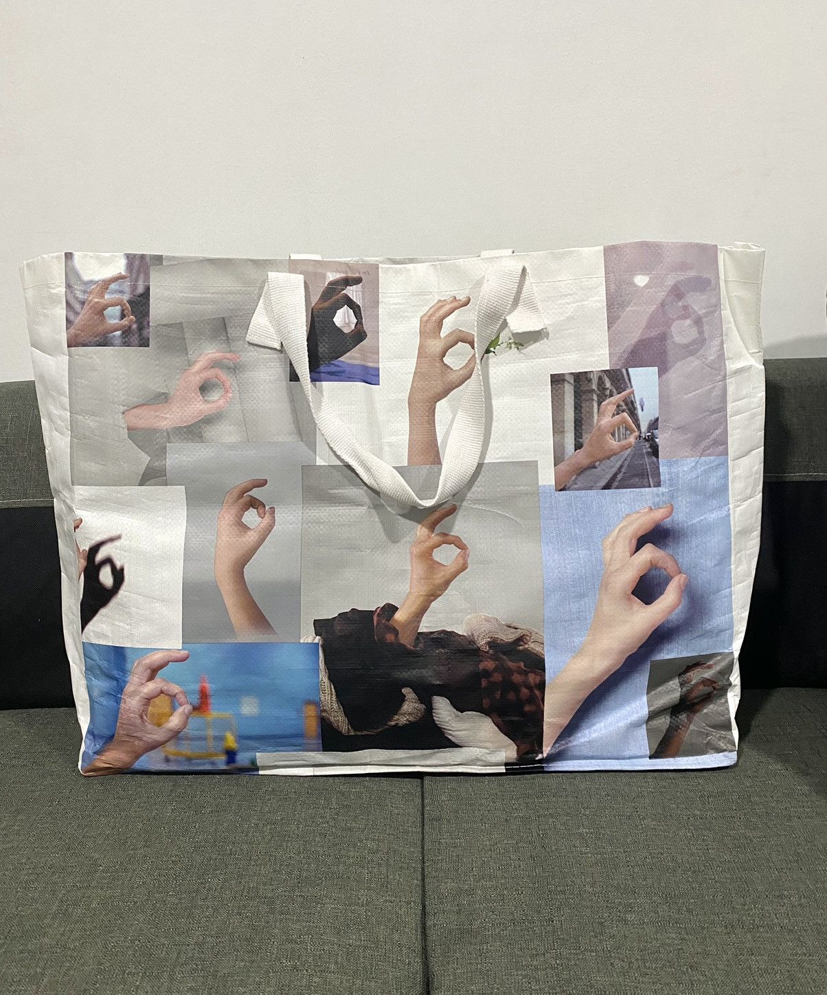 Maison Margiela Mm6 Ok hand shopping bag Size ONE SIZE - 2 Thumbnail
