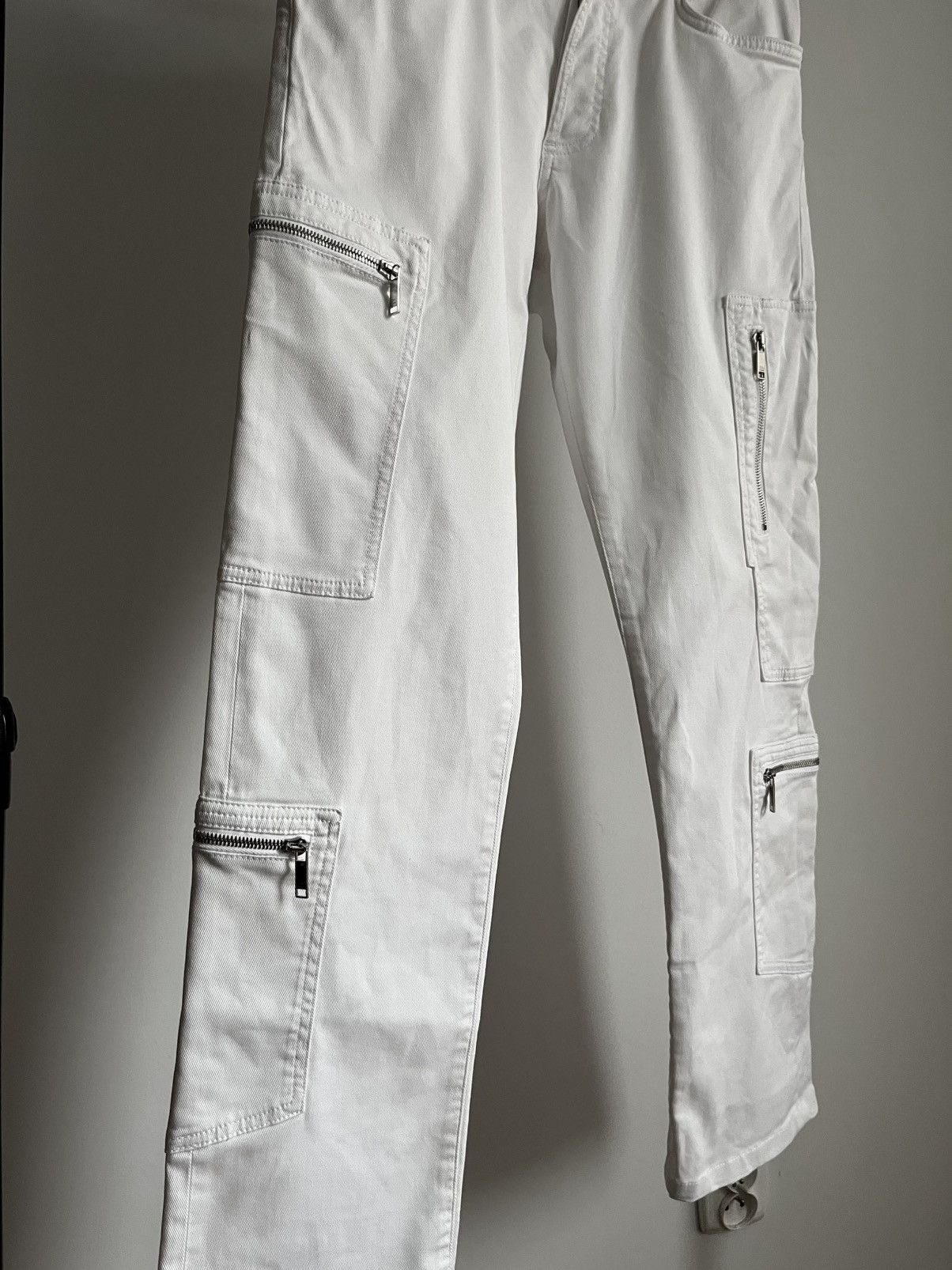 Dior Dior by Kris van Assche SS16 runway multipocket white jeans Size US 33 - 4 Thumbnail