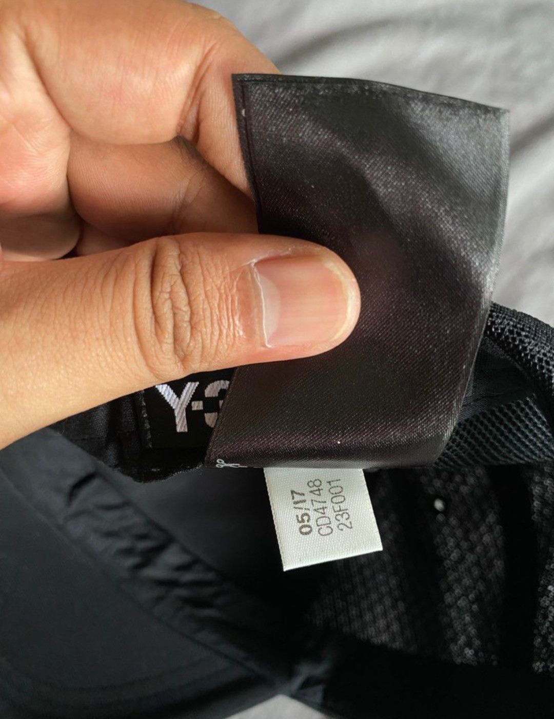 Yohji Yamamoto Y3 cap yohji yamamoto on black Size ONE SIZE - 4 Thumbnail