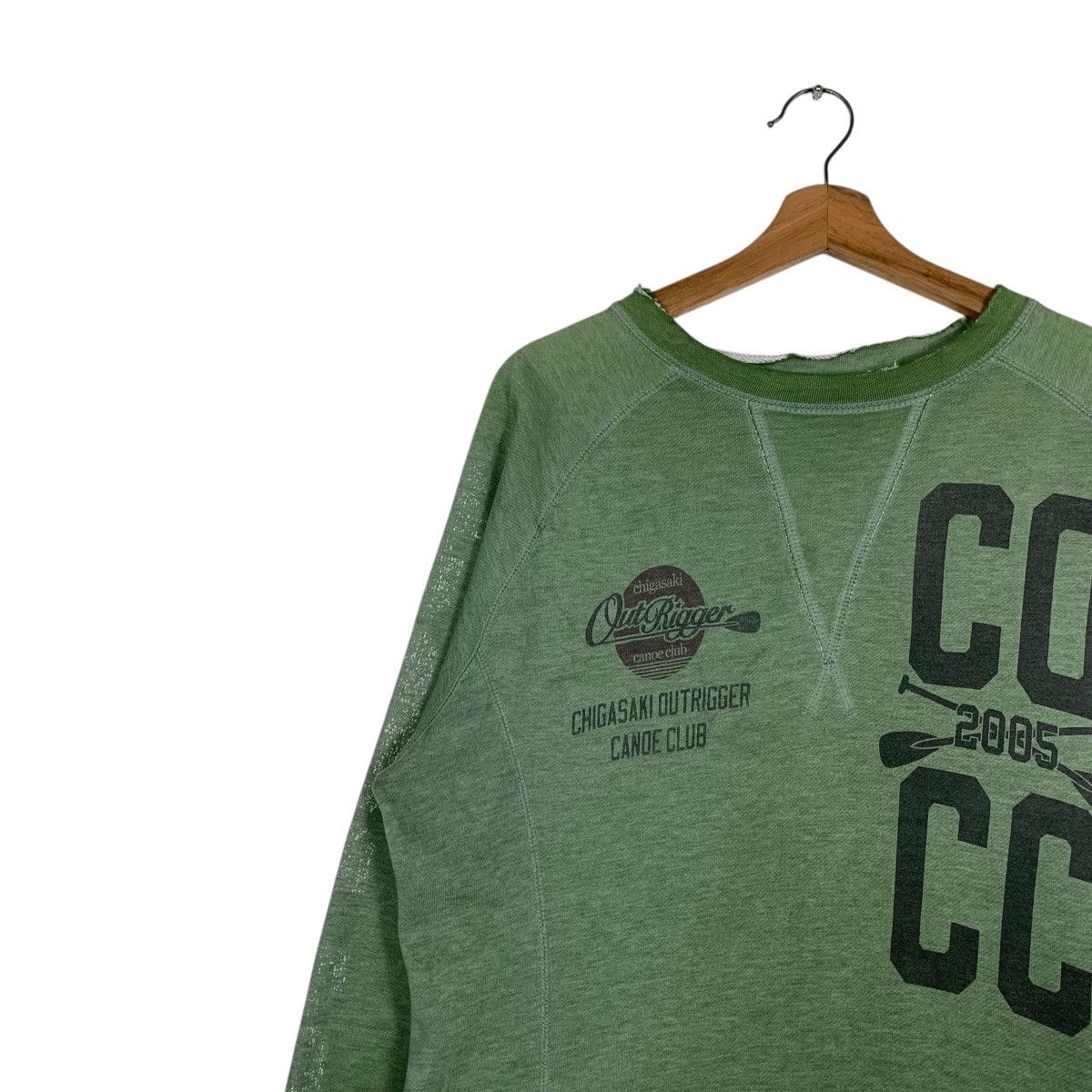 Japanese Brand CHIGASAKI OUTRIGGER Canoe Club 2005 Sweatshirt #1448-C65 Size US S / EU 44-46 / 1 - 7 Thumbnail