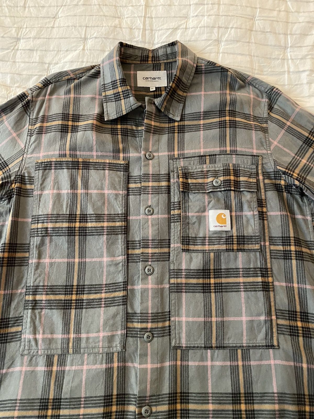 Carhartt Wip Carhartt WIP L/S Hadley Shirt XL Size US XL / EU 56 / 4 - 5 Thumbnail