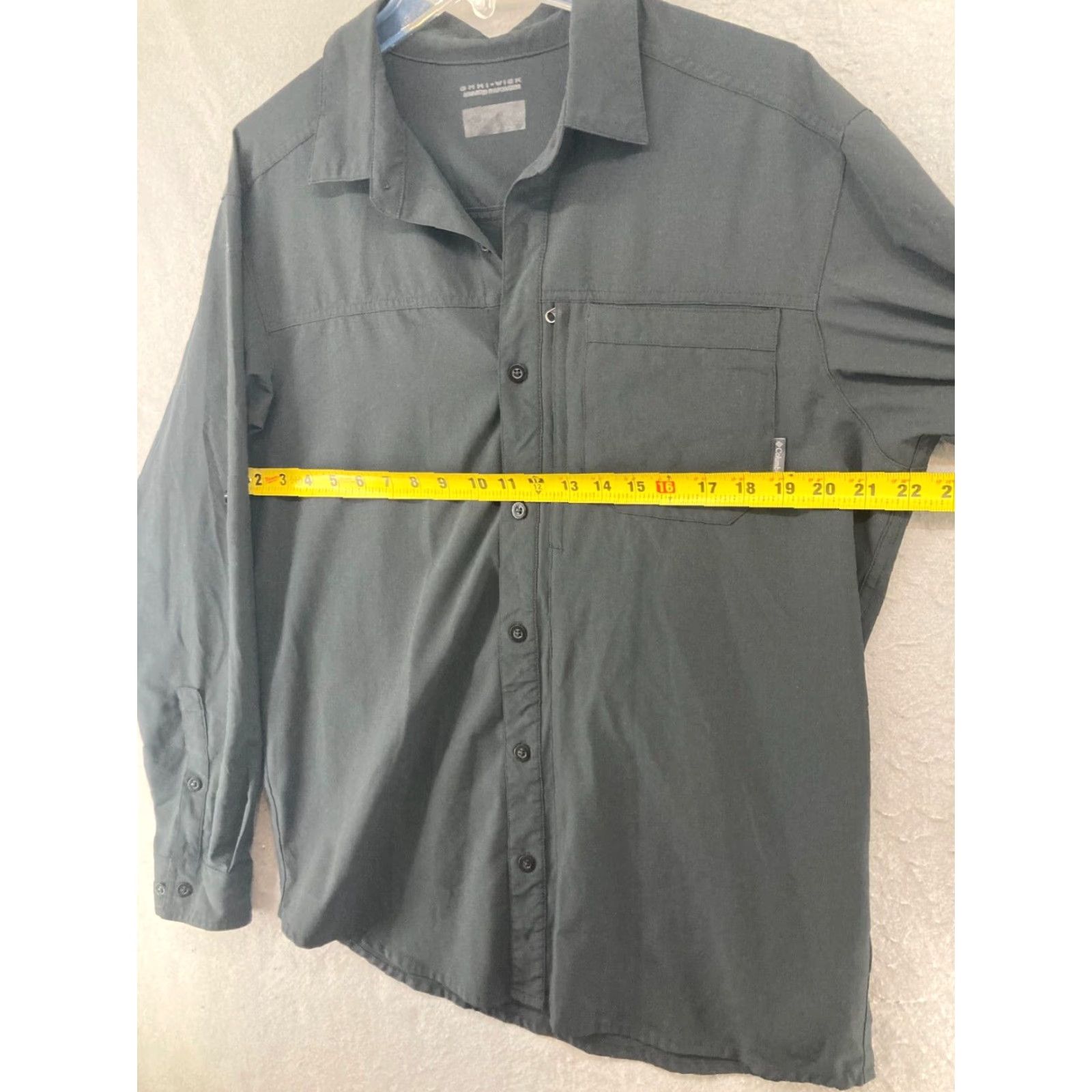 Vintage Columbia Mens Shirt L Black OmniWick Button Up Outdoor Fishing Outdoor Size US L / EU 52-54 / 3 - 2 Thumbnail