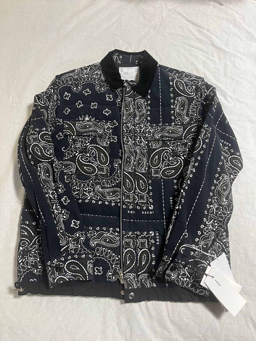Sacai Paisley Bandana Shirt Jacket Size US L / EU 52-54 / 3 - 2 Thumbnail
