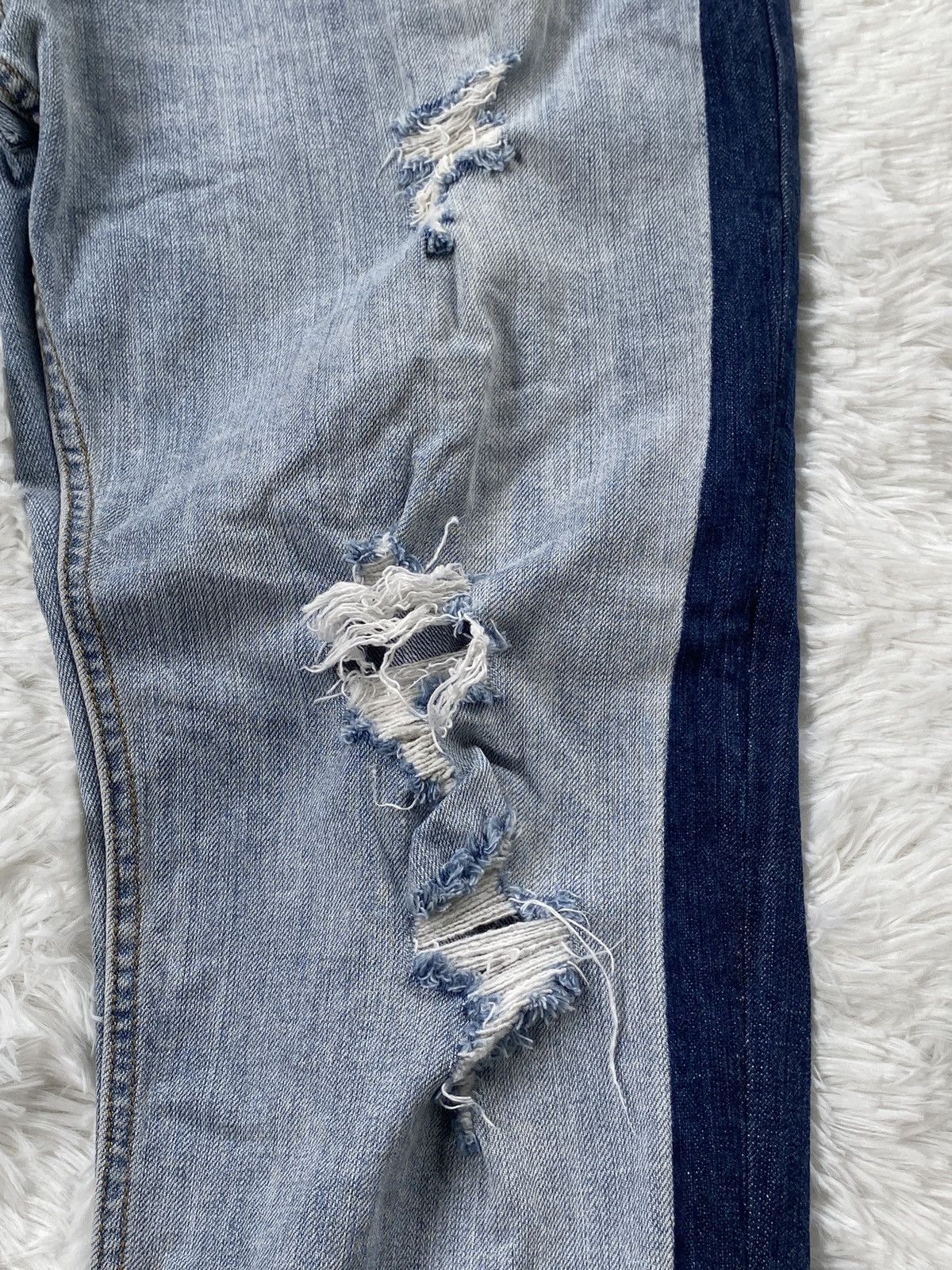 Karl Kani 🔥BINDING NOW🔥 Distressed Karl Kani denim streetwear Size US 36 / EU 52 - 6 Thumbnail