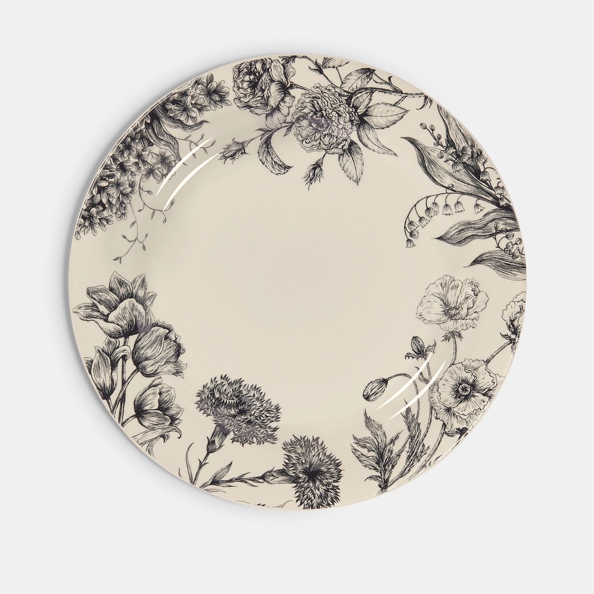 o1bcso1str0225 Size:OS/ Dinner Plate in Noire