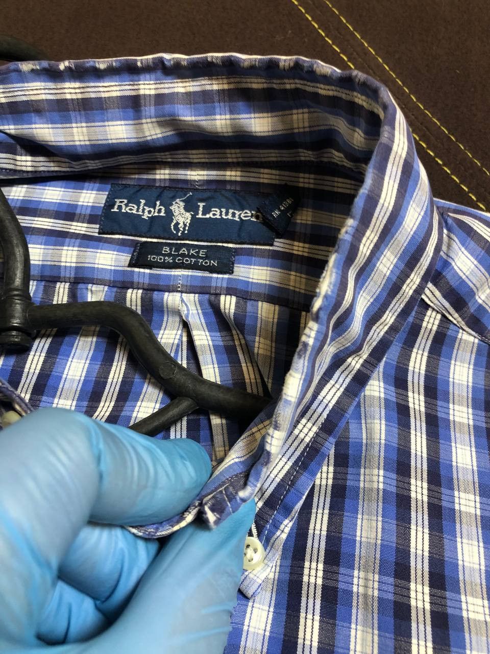 Polo Ralph Lauren Vintage Polo Ralph Lauren 90s Blake Cotton Shirt Plaid Size US M / EU 48-50 / 2 - 13 Thumbnail