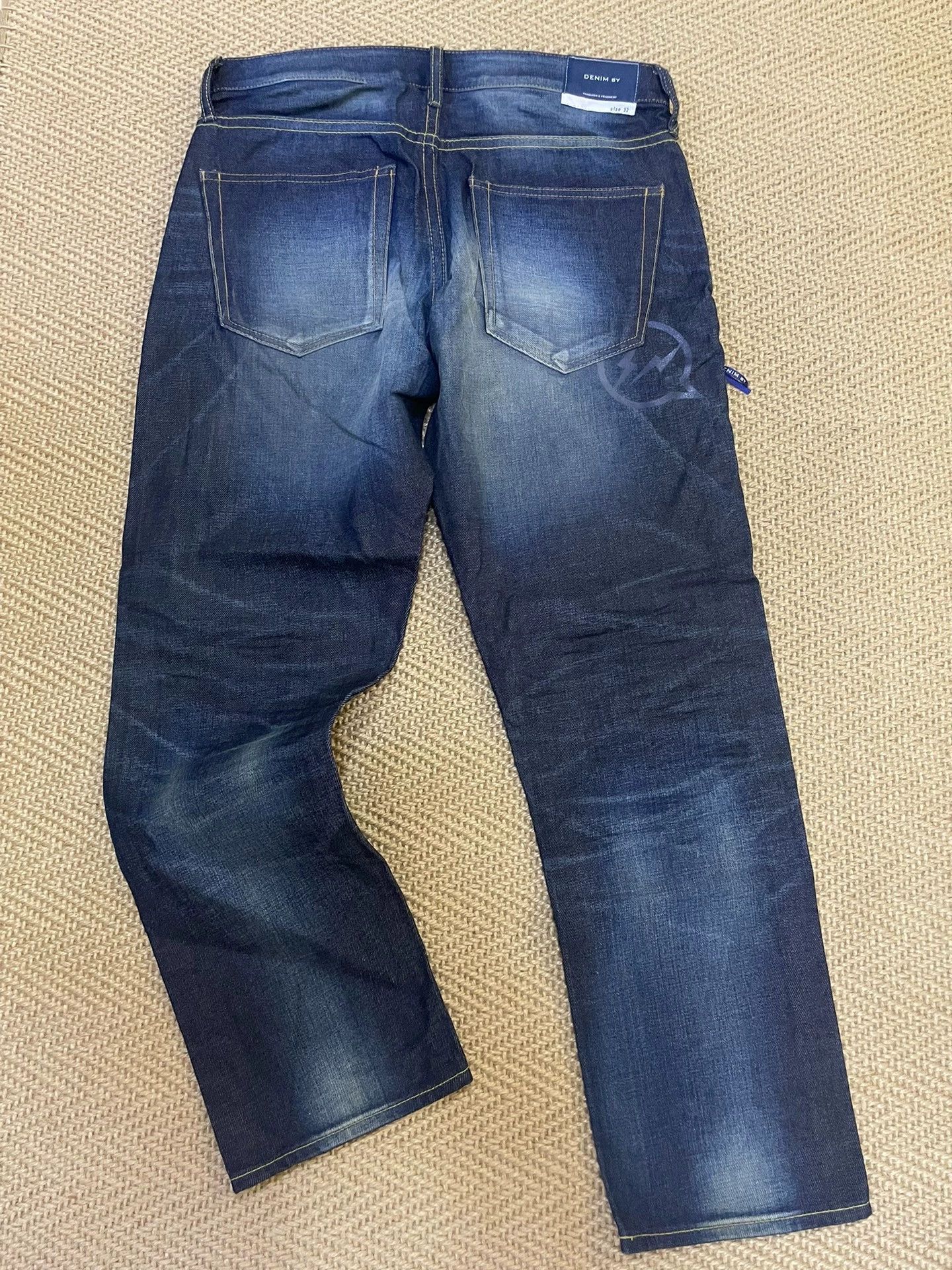 Vanquish VANQUISH x FRAGMENT Yellow Mud Wash Wide Jeans W32 New Size US 32 / EU 48 - 2 Thumbnail