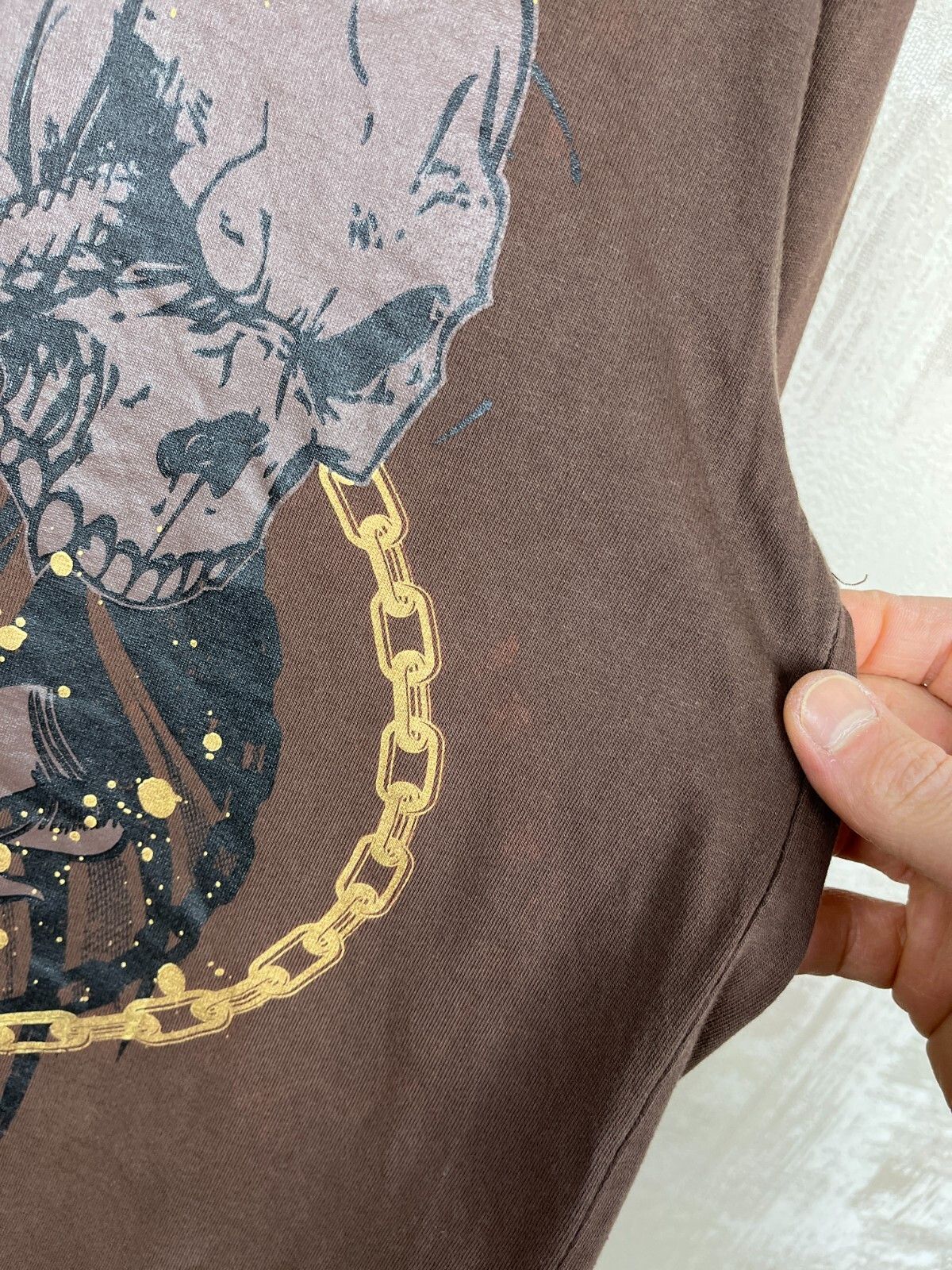 No Fear Vintage No Fear Skulls Chain Men's Long Sleeve T-shirt Y2K Size US M / EU 48-50 / 2 - 11 Thumbnail