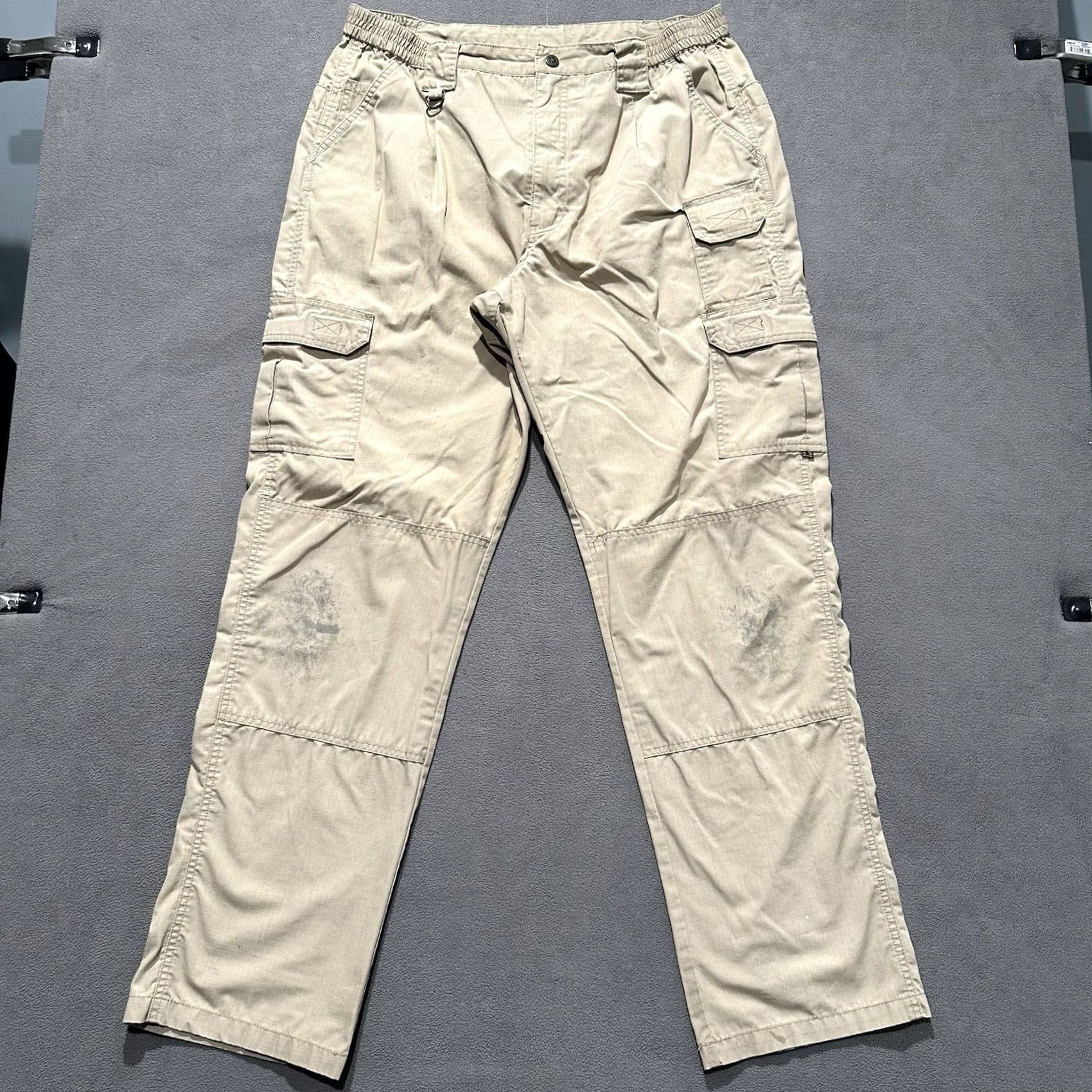 Propper Propper Tactical Pants Mens 40x36 Beige Canvas Ripstop Distressed GUC Pants Size US 40 / EU 56 - 2 Thumbnail