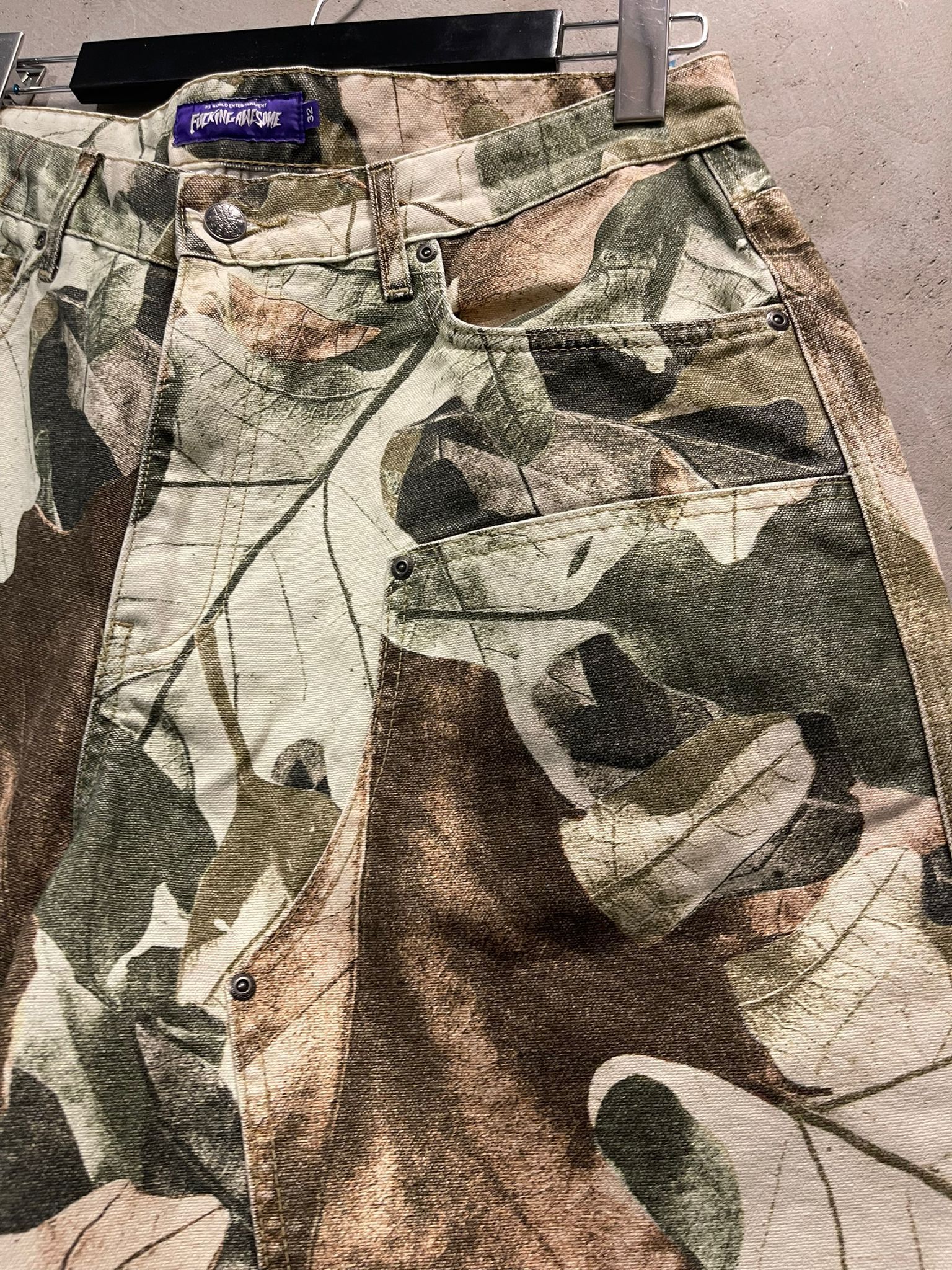 Fucking Awesome Fucking Awesome Camo Double Knee Short Size US 32 / EU 48 - 5 Thumbnail