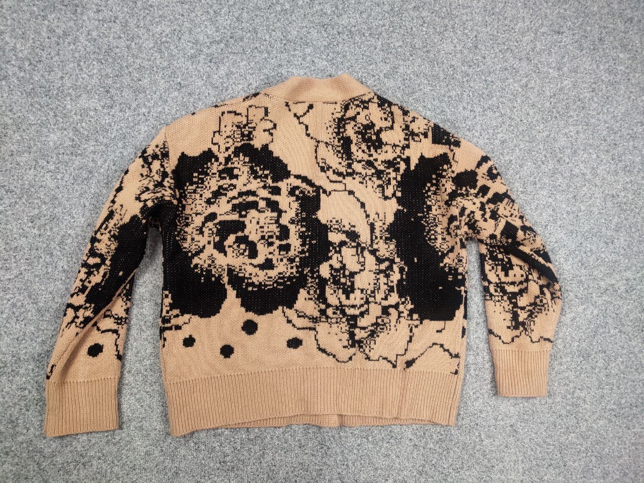 If Six Was Nine Vintage Japan hysteric glamour Style Knit Pattern Cardigan Size US M / EU 48-50 / 2 - 10 Thumbnail