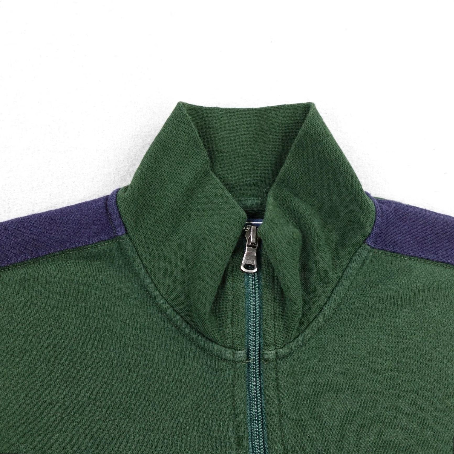 Polo Ralph Lauren VINTAGE Polo Ralph Lauren Jacket Mens M Green Blue Track Stripe Sweatshirt Size US M / EU 48-50 / 2 - 2 Thumbnail