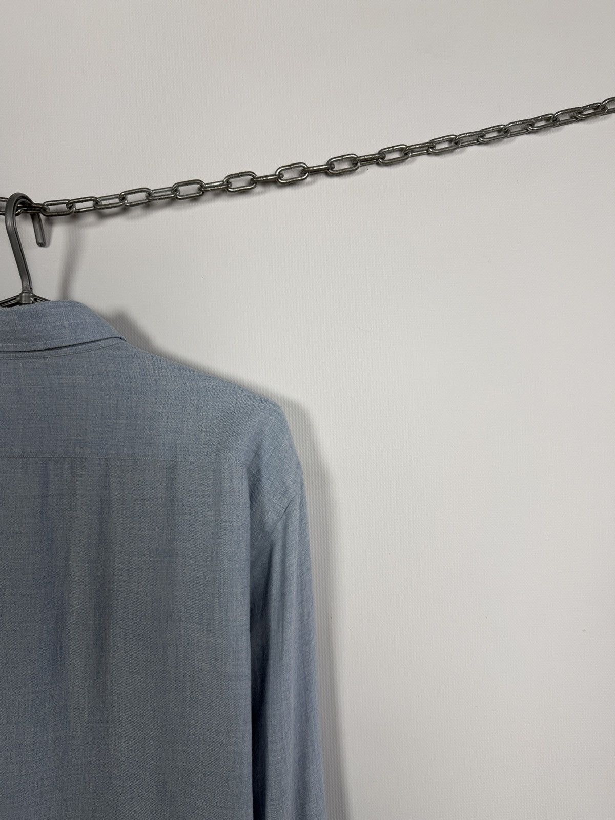Other BRULI Swiss Made Long Sleeve Shirt Button Up Cotton / Wool Size US XL / EU 56 / 4 - 10 Thumbnail
