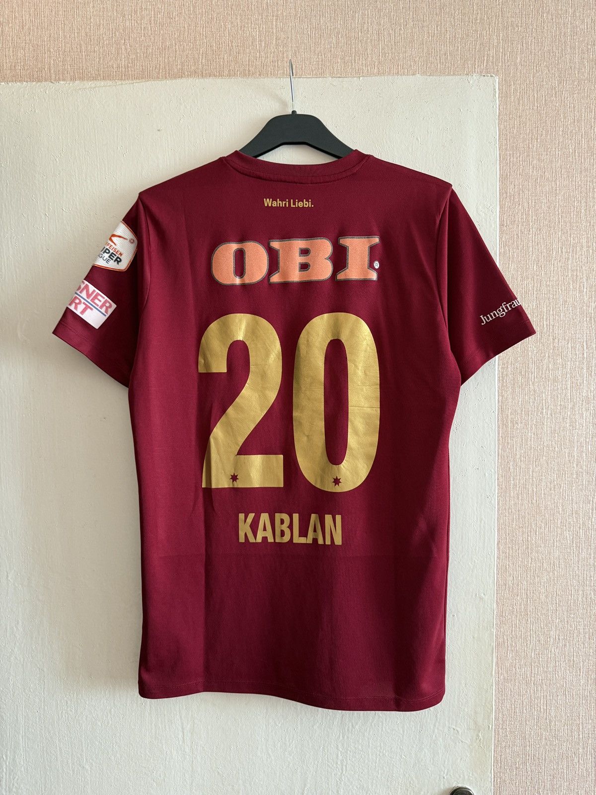 Nike Nike FC Thun Home Shirt Kablan #20 Swiss Super League Jersey Size US M / EU 48-50 / 2 - 12 Thumbnail