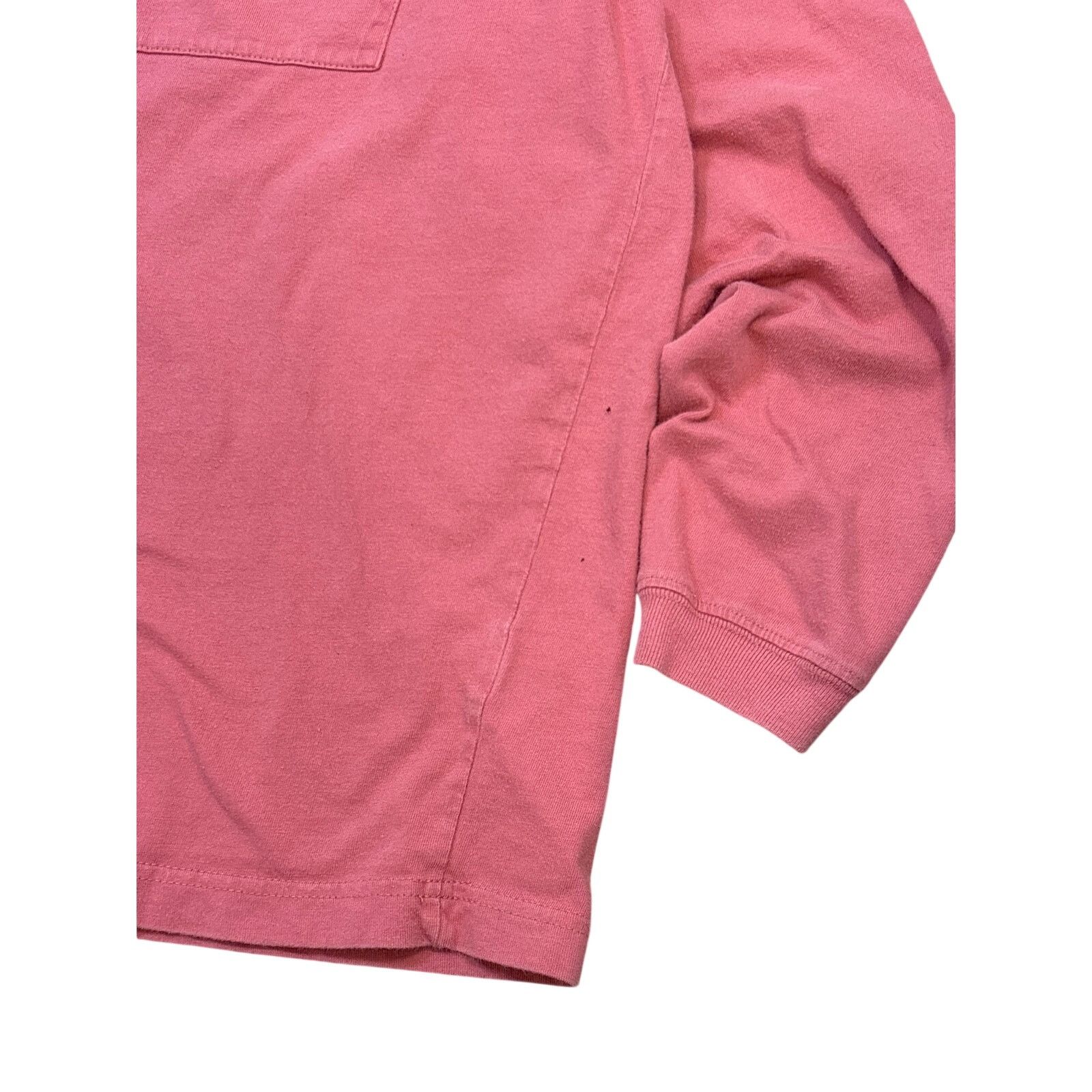 Eddie Bauer Vtg 90s Eddie Bauer 3/4 sleeve salmon Large pocket shirt Size US L / EU 52-54 / 3 - 3 Thumbnail