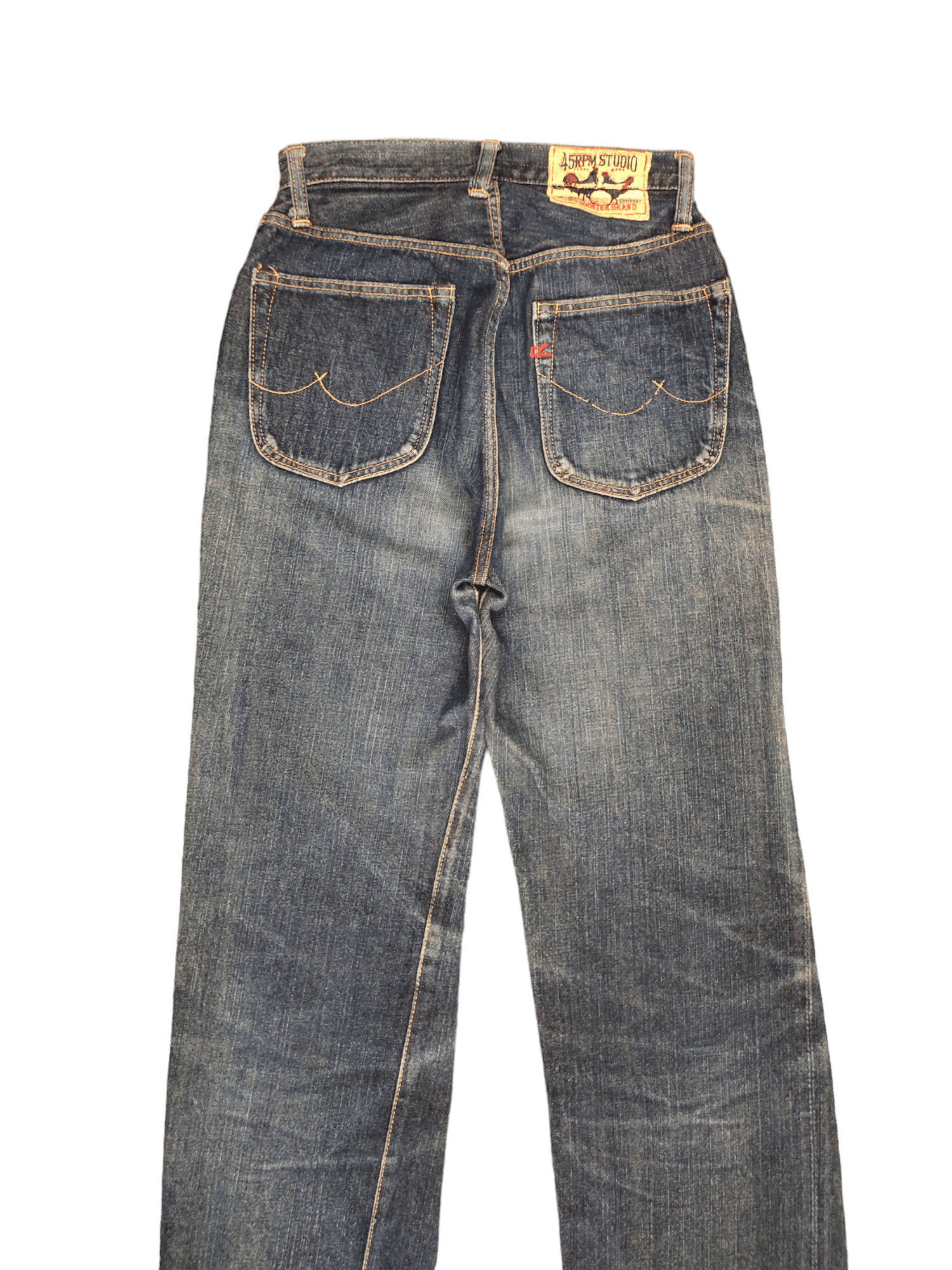 45rpm Vintage 90s 45rpm Kapital High Rise Relaxed Denim Jeans Size 25" / US 0 / IT 36 - 11 Thumbnail