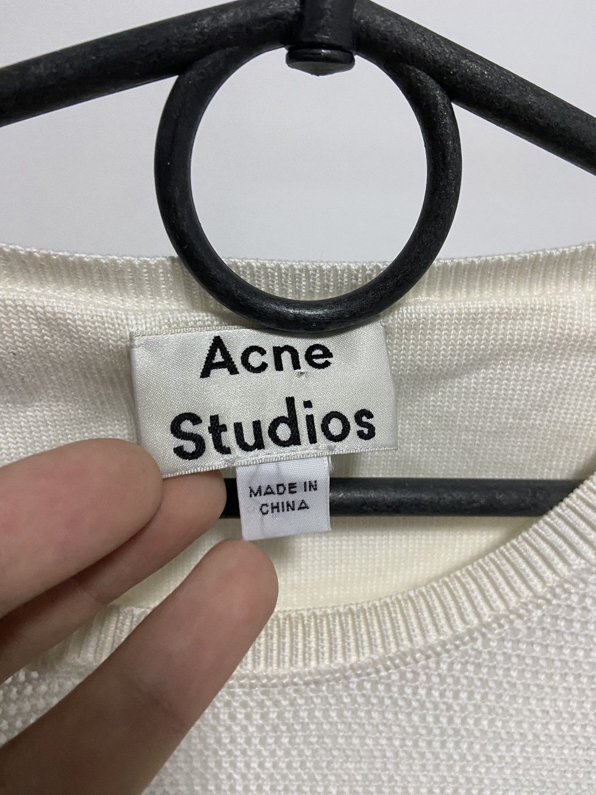 Acne Studios × Vintage Acne studios kaden us 15 sweater vintage luxury Size US L / EU 52-54 / 3 - 5 Thumbnail