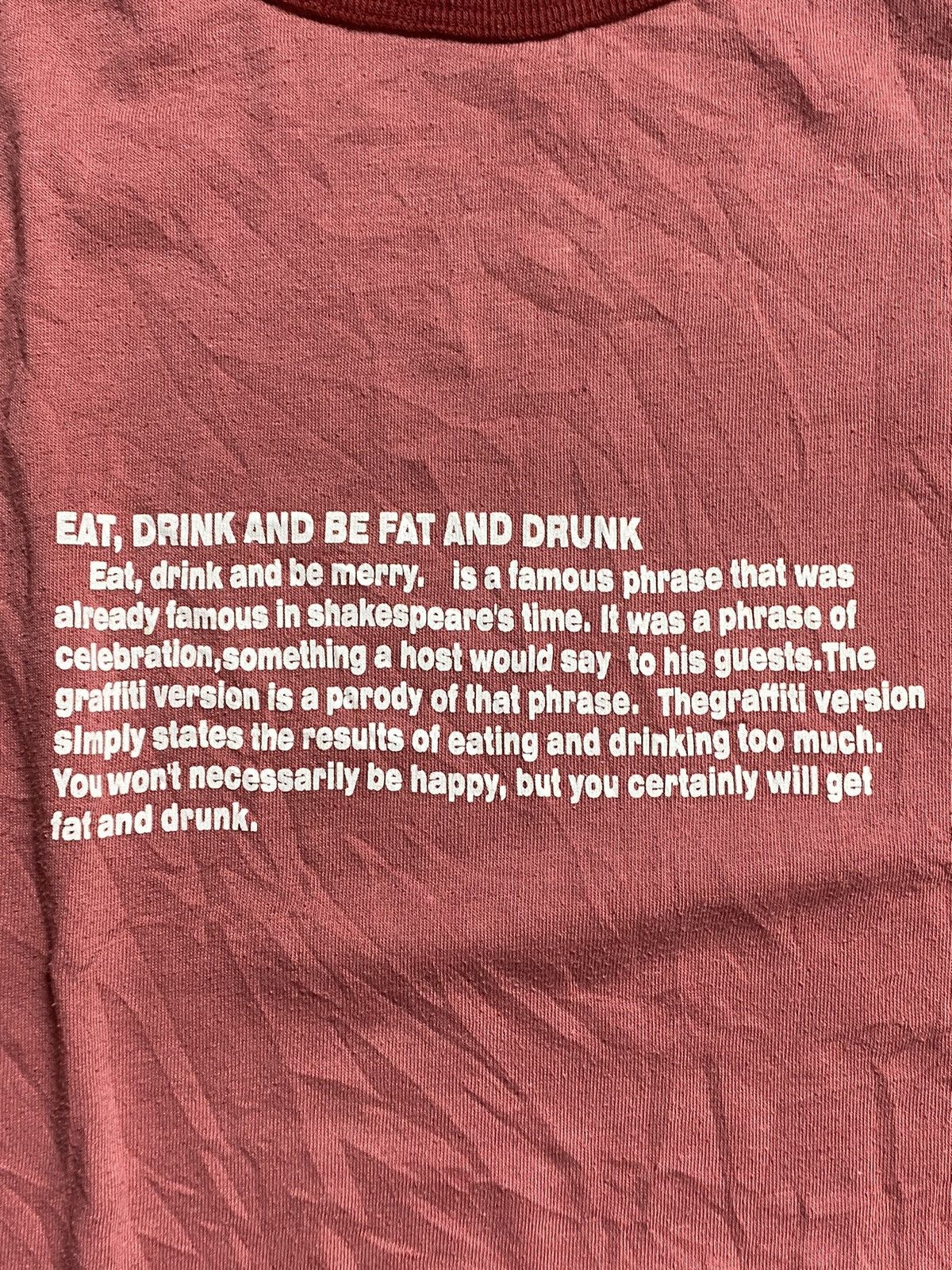 Japanese Brand Y2K Vent Couvert Poem T-shirt Size US L / EU 52-54 / 3 - 5 Thumbnail