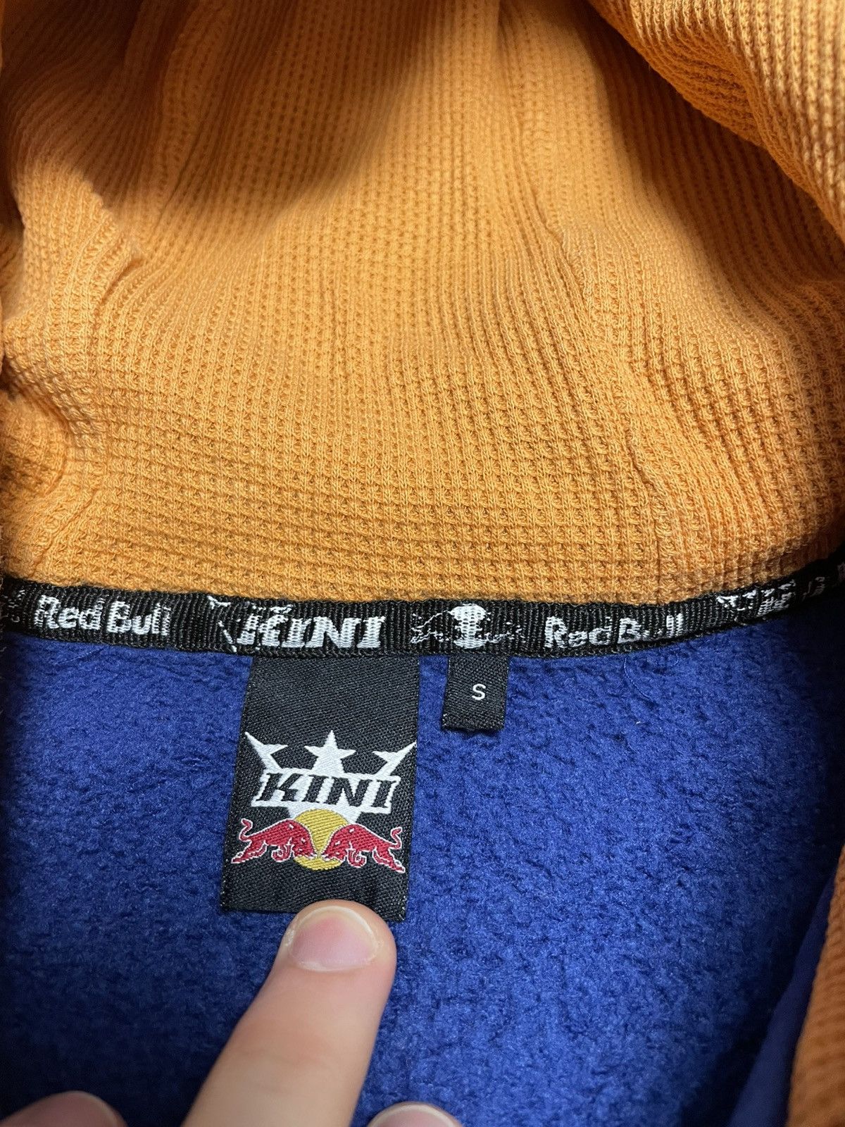 Red Bull Vintage Red Bull Kini Big Embroidered Logo Racing Zip Hoodie Size US S / EU 44-46 / 1 - 13 Thumbnail