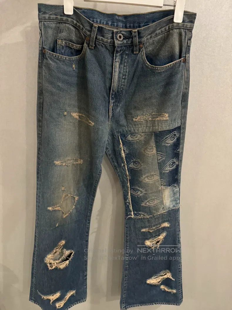 Kapital Kapital Wash Denim Pants Size US 34 / EU 50 - 1 Thumbnail
