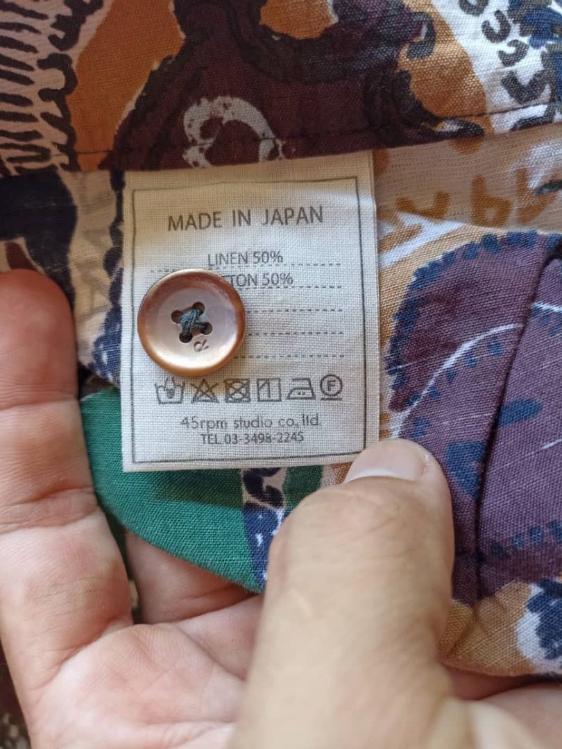 45rpm × Japanese Brand × Vintage Vintage Pants 45rpm Full Print Design Size 28" / US 6 / IT 42 - 11 Thumbnail