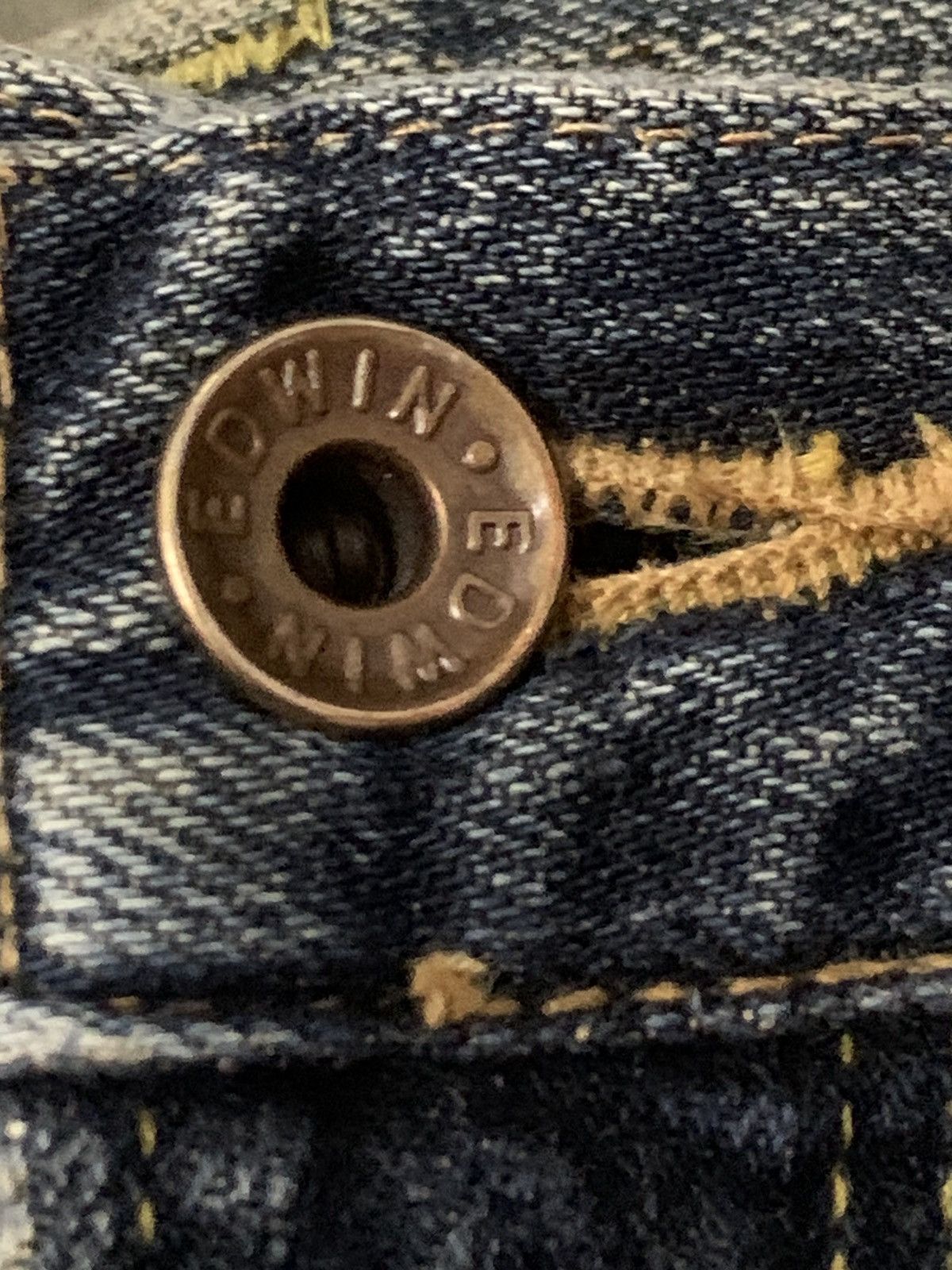 Edwin × Japanese Brand × Vintage Edwin 505Z Flare Selvedge Denim Jeans Size US 34 / EU 50 - 5 Thumbnail