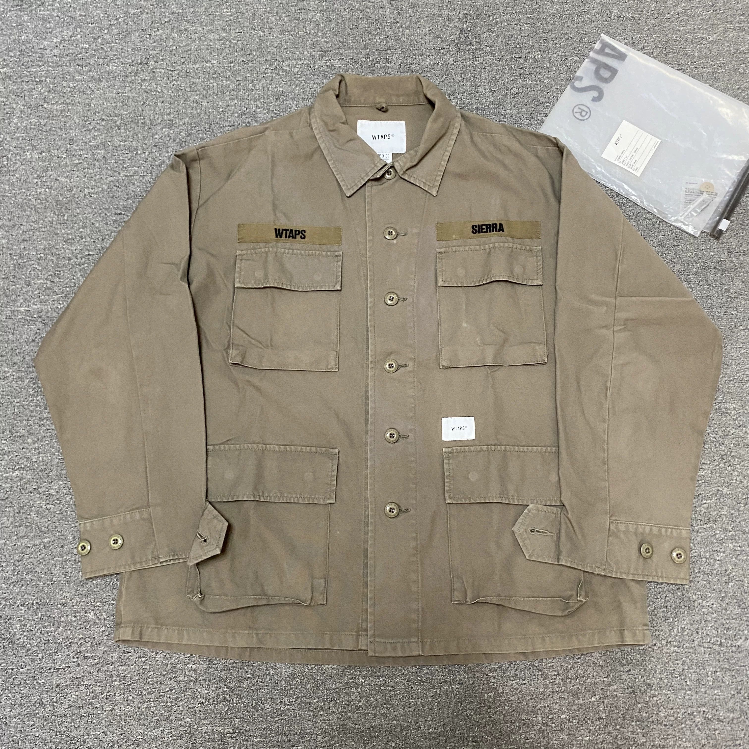Wtaps WTAPS 19AW JUNGLE Four-Pocket Jacket Size US S / EU 44-46 / 1 - 1 Thumbnail