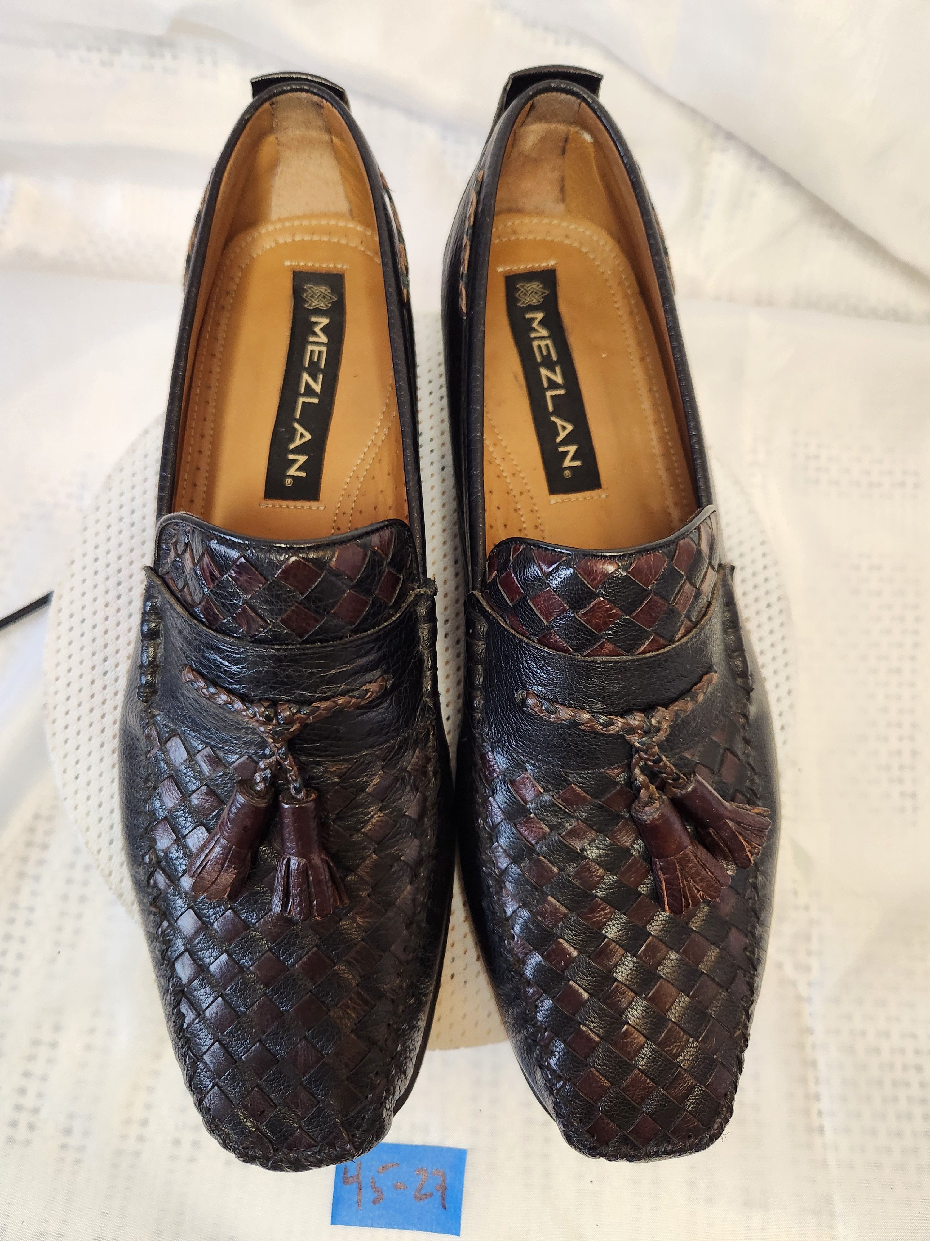Mezlan TASSELED WOVEN WEAVED Size US 10 / EU 43 - 9 Thumbnail