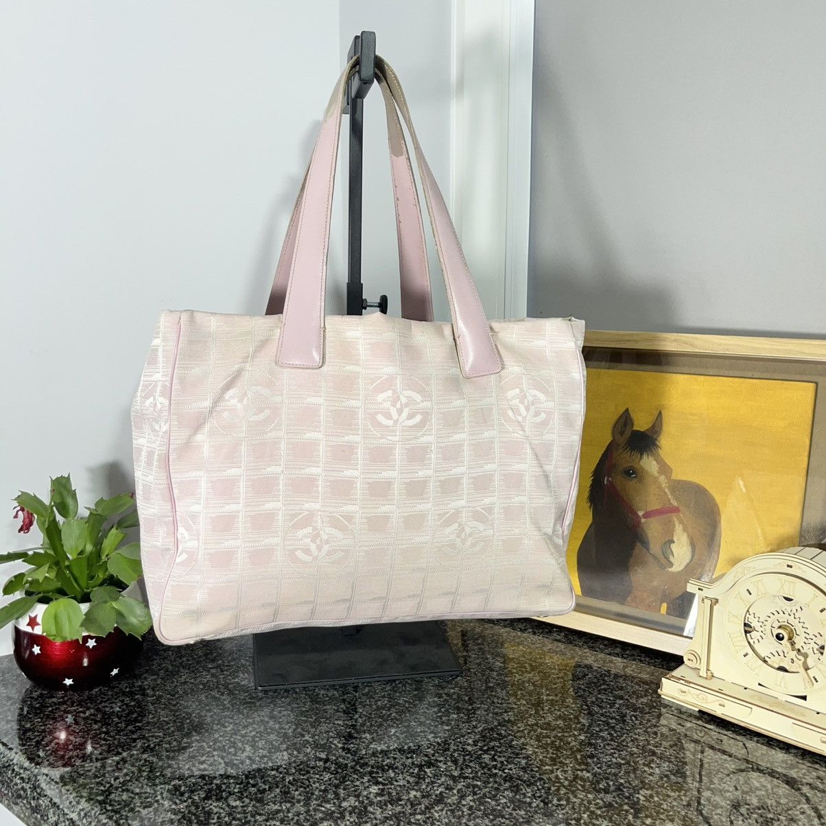 Aligne Pink Travel Line Nylon Tote Shoulder Hand Bag, Women's