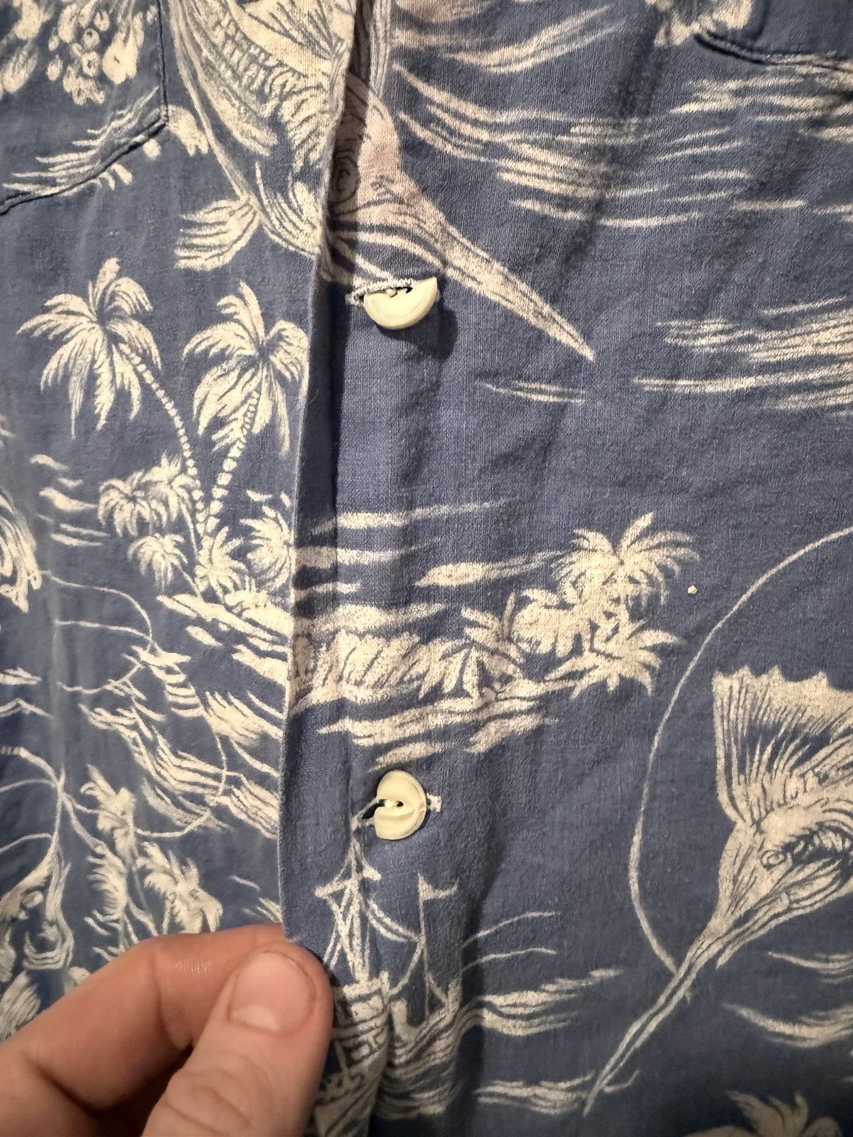 Polo Ralph Lauren Vintage Polo Ralph Lauren Sword Fish Button Up Size US L / EU 52-54 / 3 - 4 Thumbnail