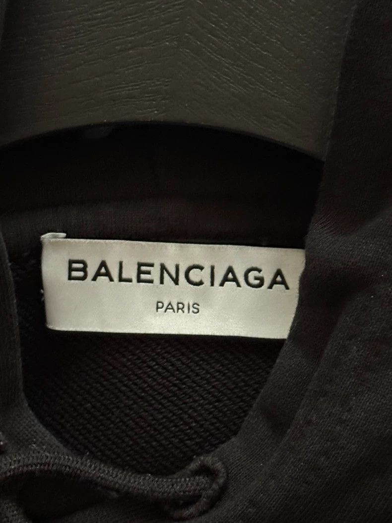 Balenciaga Balenciaga Hat Logo Letter Hoodie Size US XS / EU 42 / 0 - 7 Thumbnail