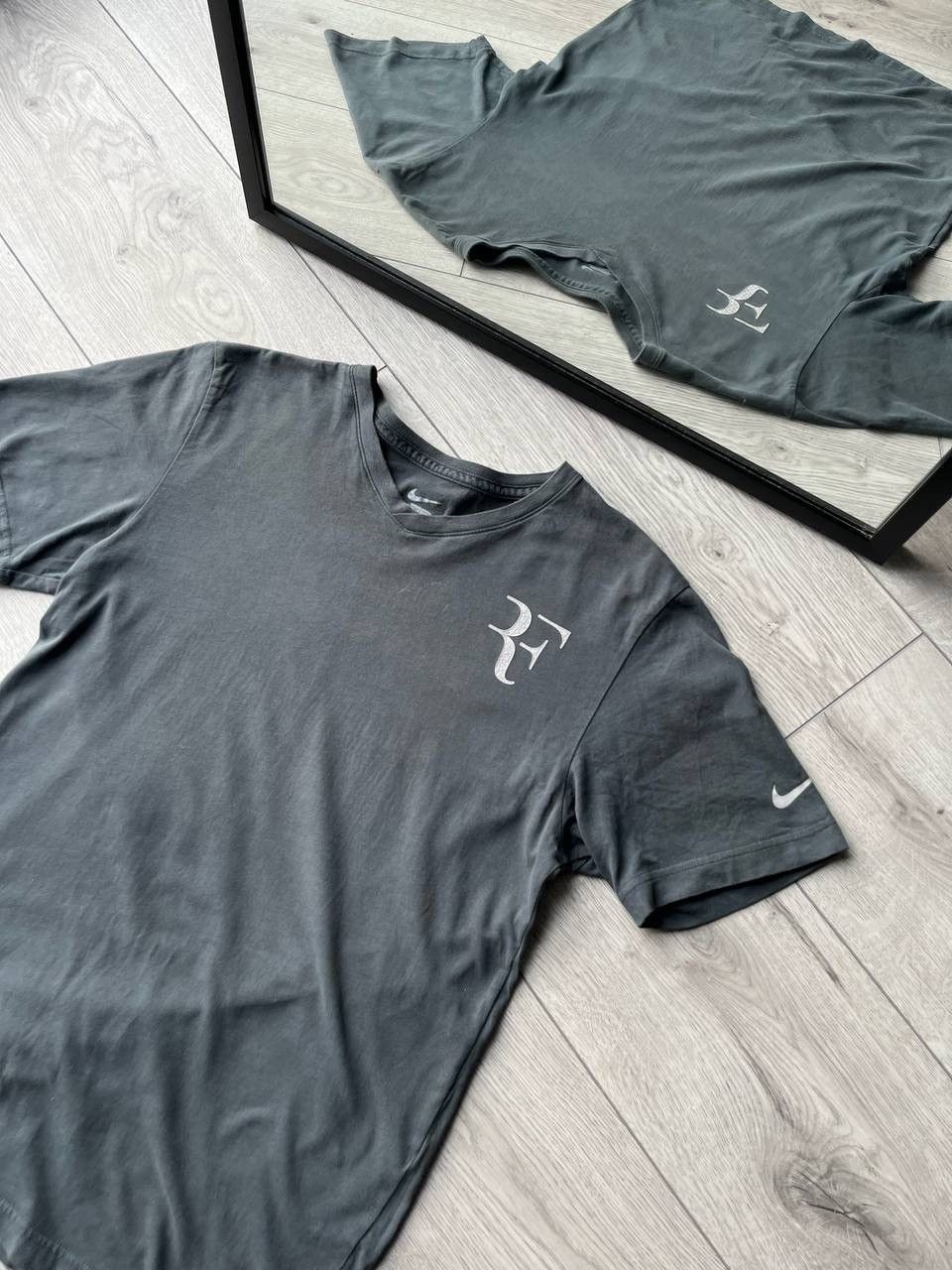 Nike × Vintage Vintage Nike Roger Federer Court T-shirt M Size US S / EU 44-46 / 1 - 3 Thumbnail