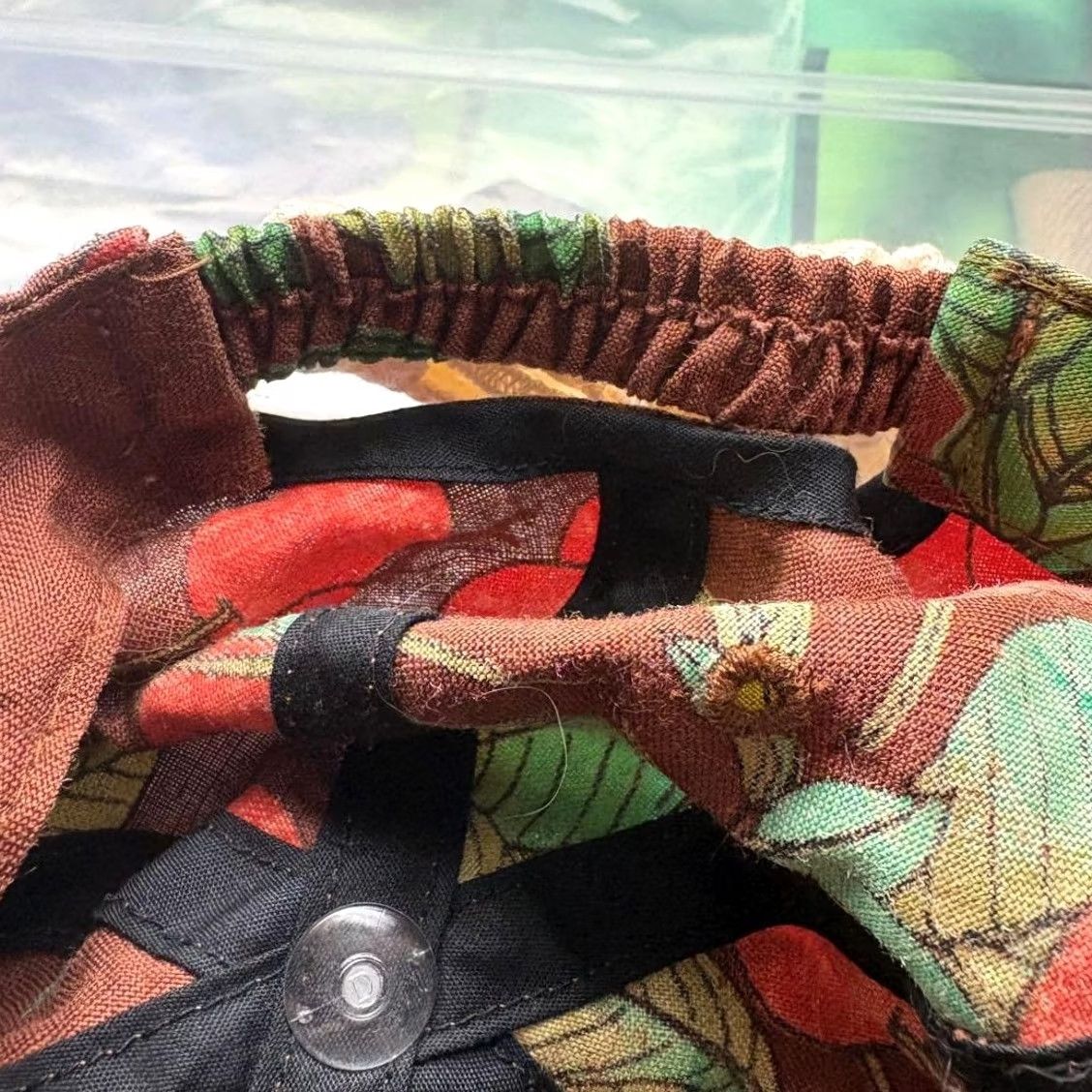 Vintage VINTAGE Bernhard Willhelm Cap 2007 Cherry Pattern Lace Design Used Womens Size ONE SIZE - 8 Thumbnail