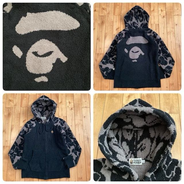 Bape BAPE BIG ABC solid camo pile zip hoodie a bathing ape Size US L / EU 52-54 / 3 - 1 Thumbnail