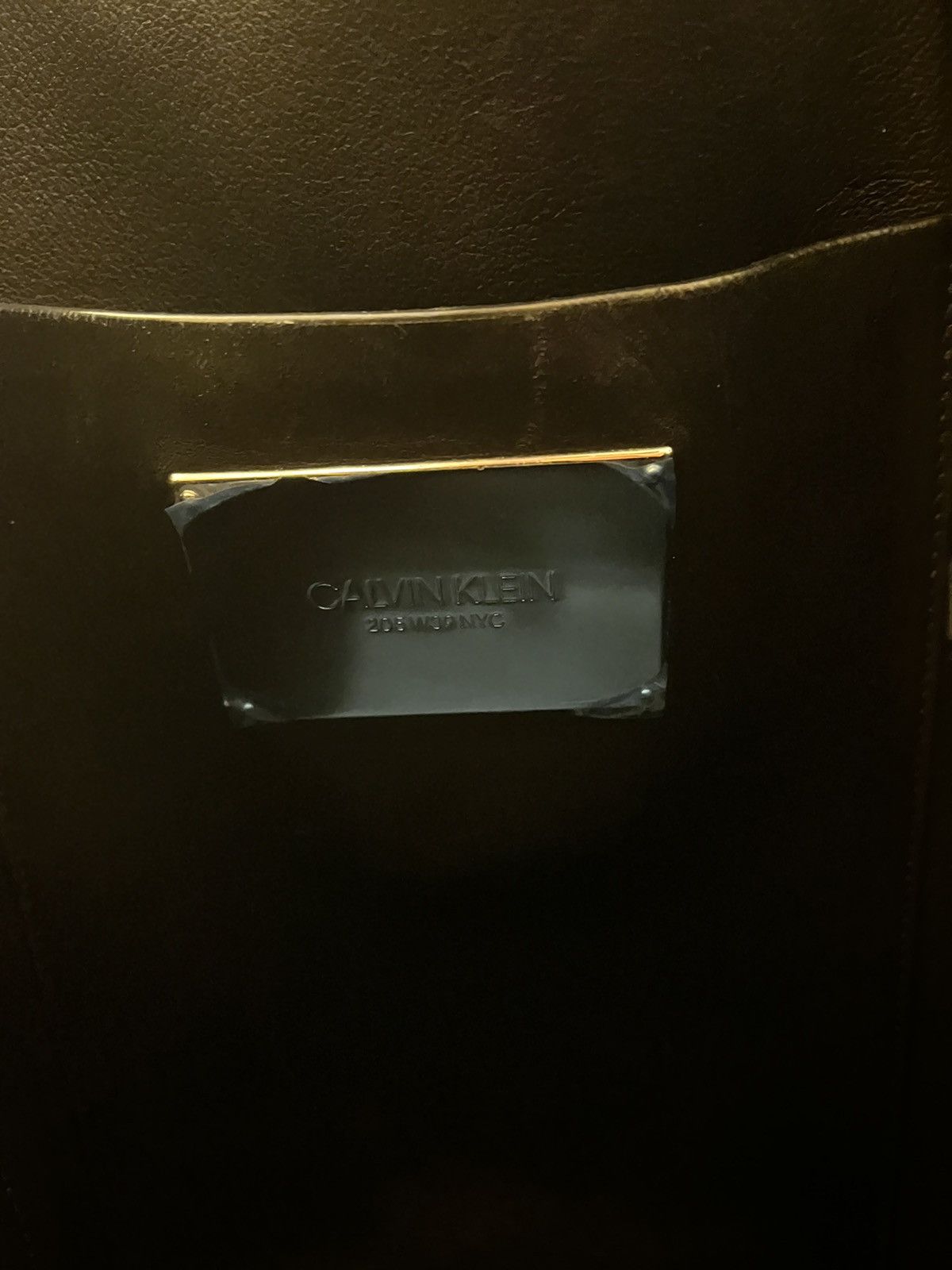 Calvin Klein 205W39NYC Calvin Klein 205W39NYC Green Leather Bucket Bag Size ONE SIZE - 13 Thumbnail