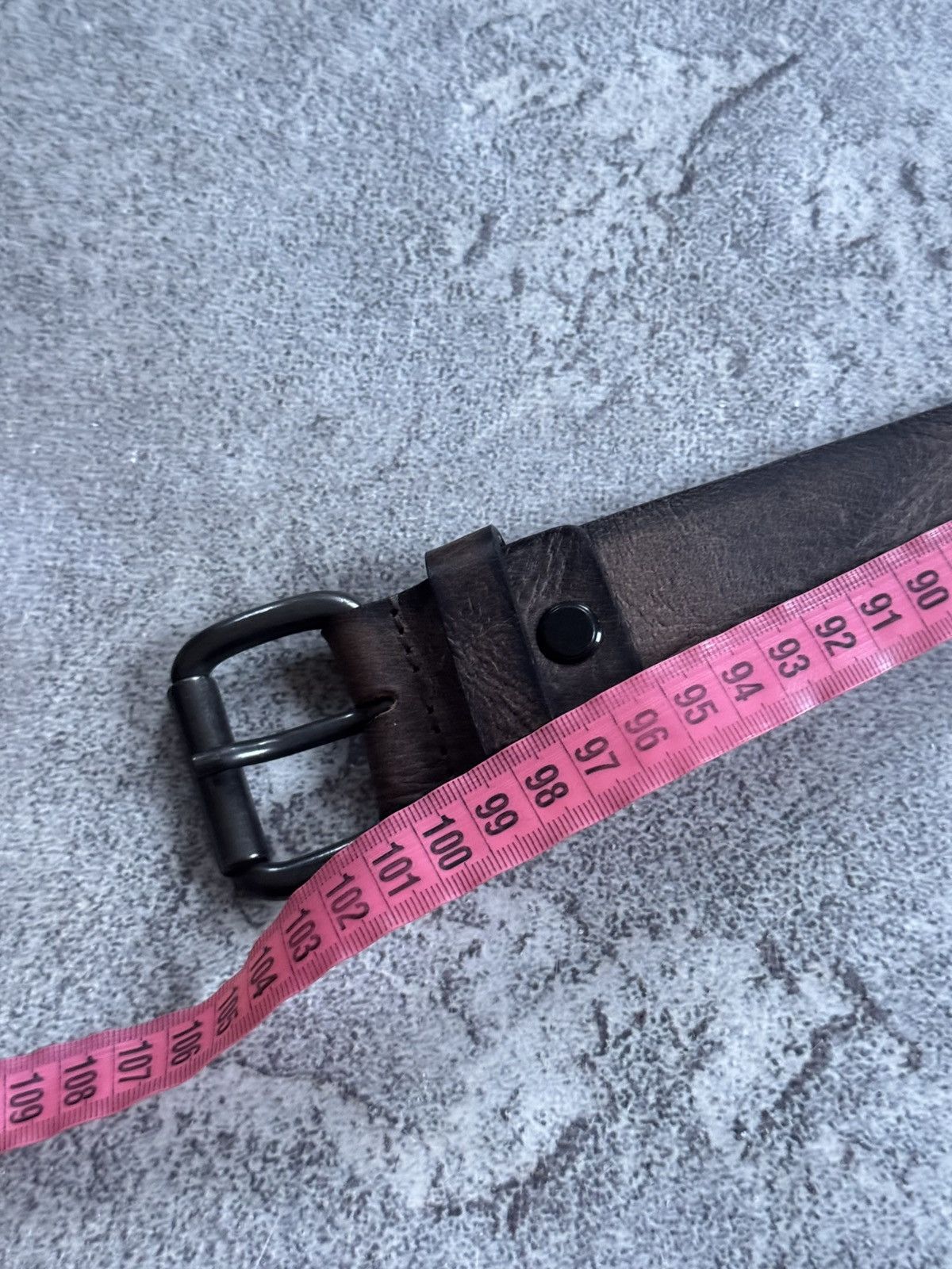 Diesel Diesel avantgarde leather brown belt casual punk gothic y2k Size ONE SIZE - 16 Thumbnail