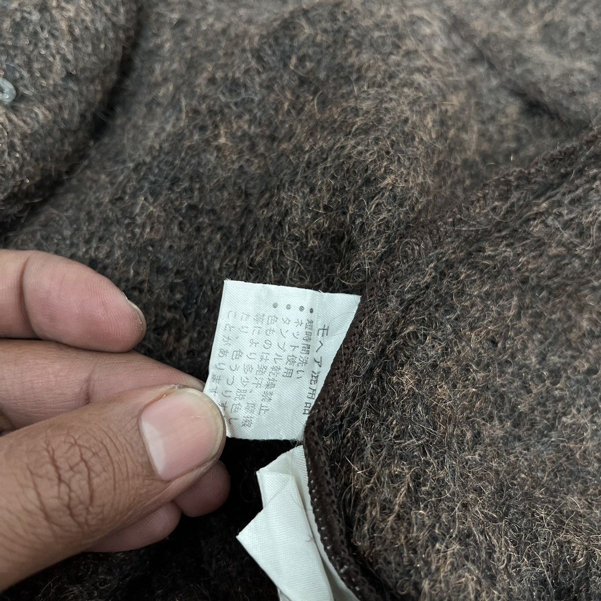 Balenciaga La Mode Balenciaga Paris Cardigan Mohair Knitwear Size M / US 6-8 / IT 42-44 - 8 Thumbnail