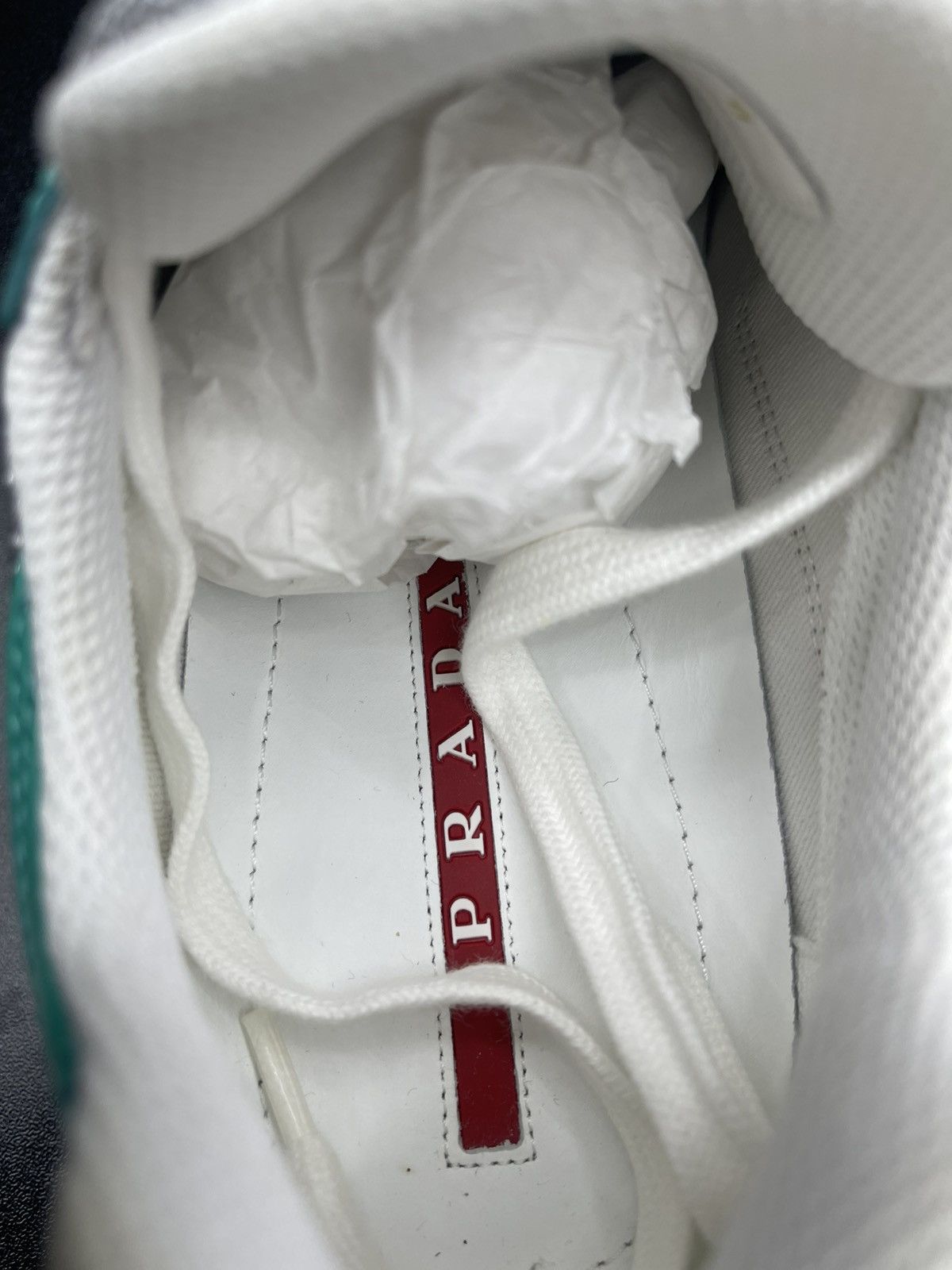 Prada Size 8/41EU - Prada Arena Low Tops Light Blue Size US 8 / EU 41 - 11 Thumbnail