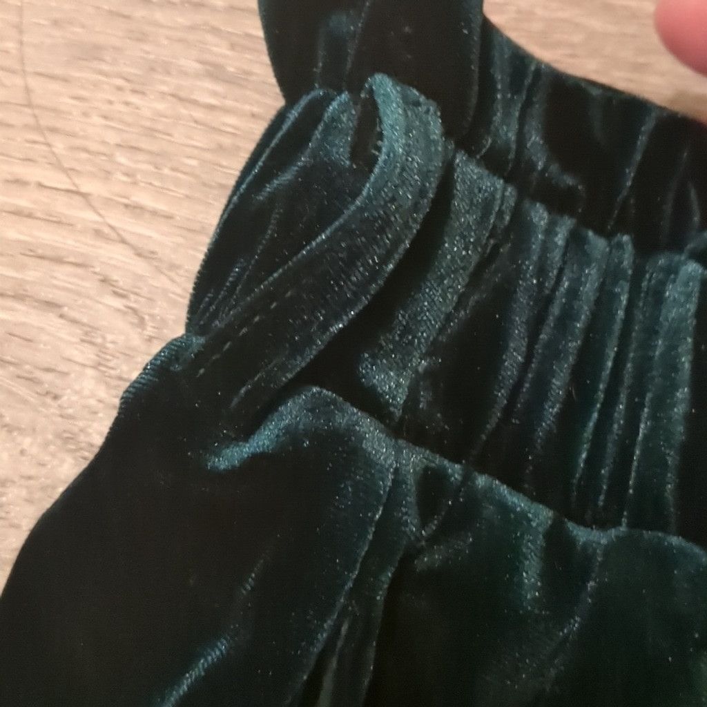 Other Allegra K green velour pants size small Size 26" / US 2 / IT 38 - 3 Thumbnail
