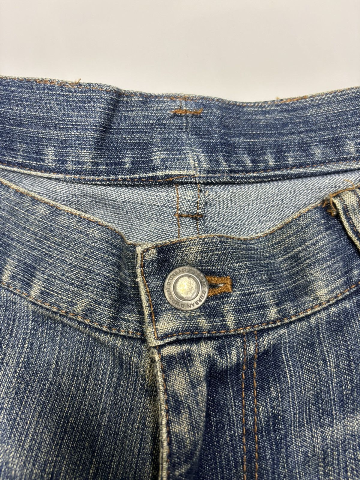 Yohji Yamamoto 🔥D’URBAN RUSTY DENIM MUD WASH LOOSE FIT JEANS Size US 32 / EU 48 - 10 Thumbnail