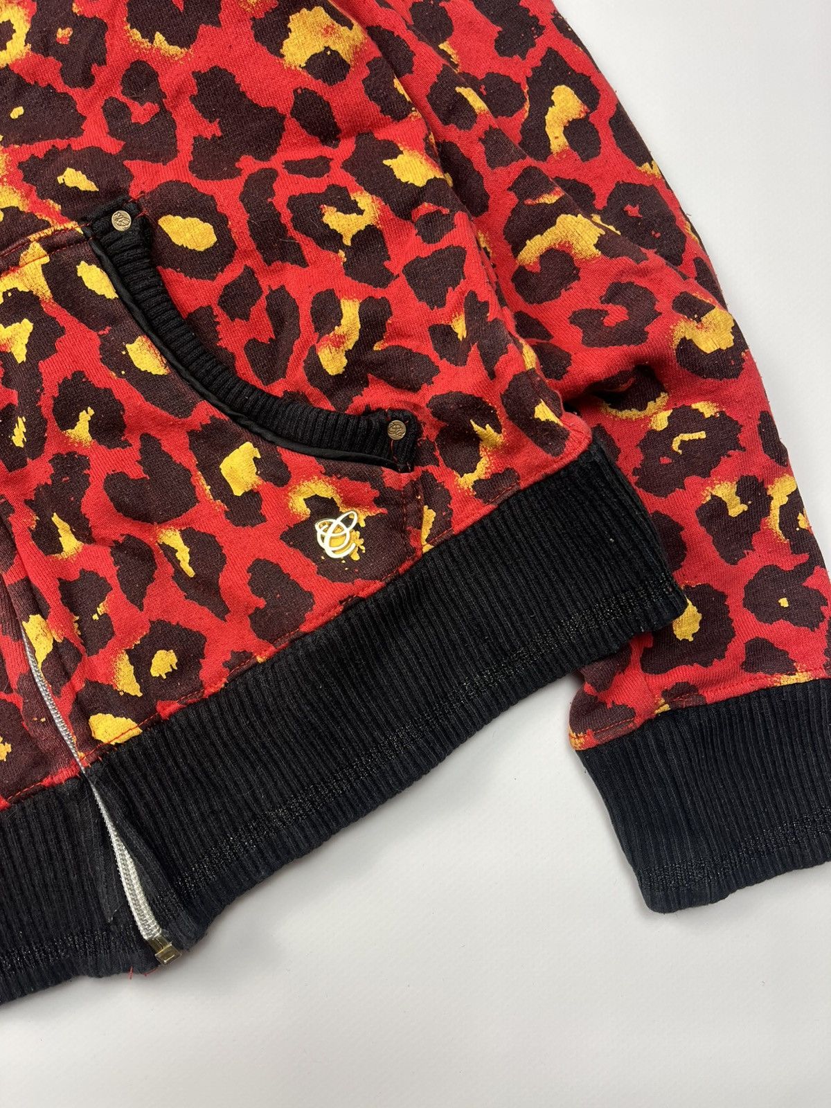 If Six Was Nine Vintage Leopard Hysteric Glamour Style Fur Zip Hoodie Size US S / EU 44-46 / 1 - 3 Thumbnail
