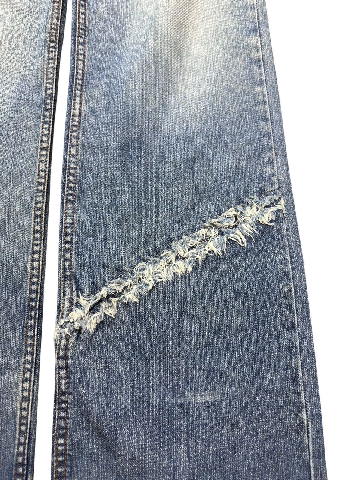 Gotcha Vintage Gotcha Leg Cut Splicing Embellished Embroidery Denim Size US 34 / EU 50 - 5 Thumbnail