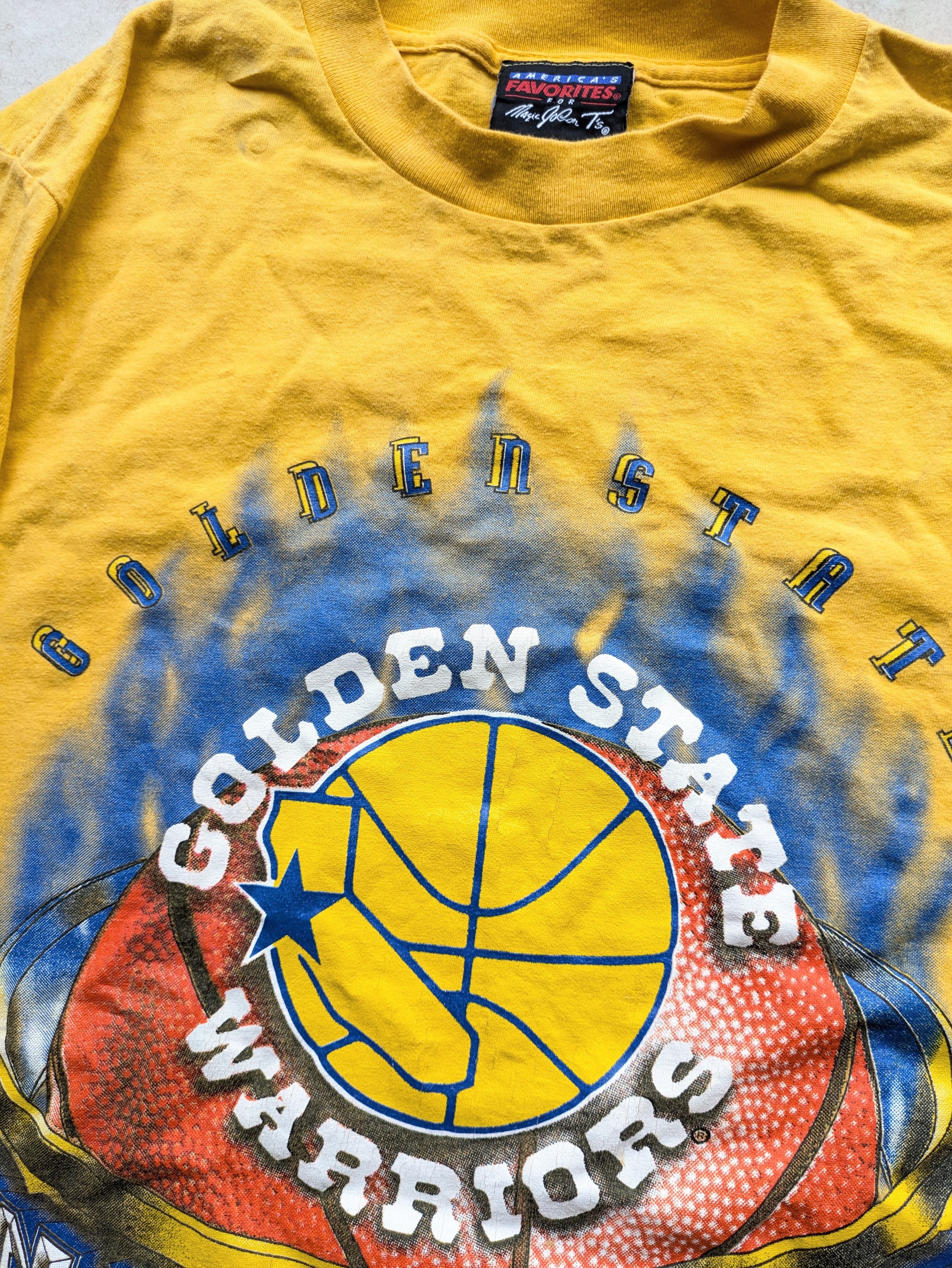 NBA Golden State Warriors 90s MAGIC Johnson ONEITA tee L NBA vtg Size US M / EU 48-50 / 2 - 2 Thumbnail