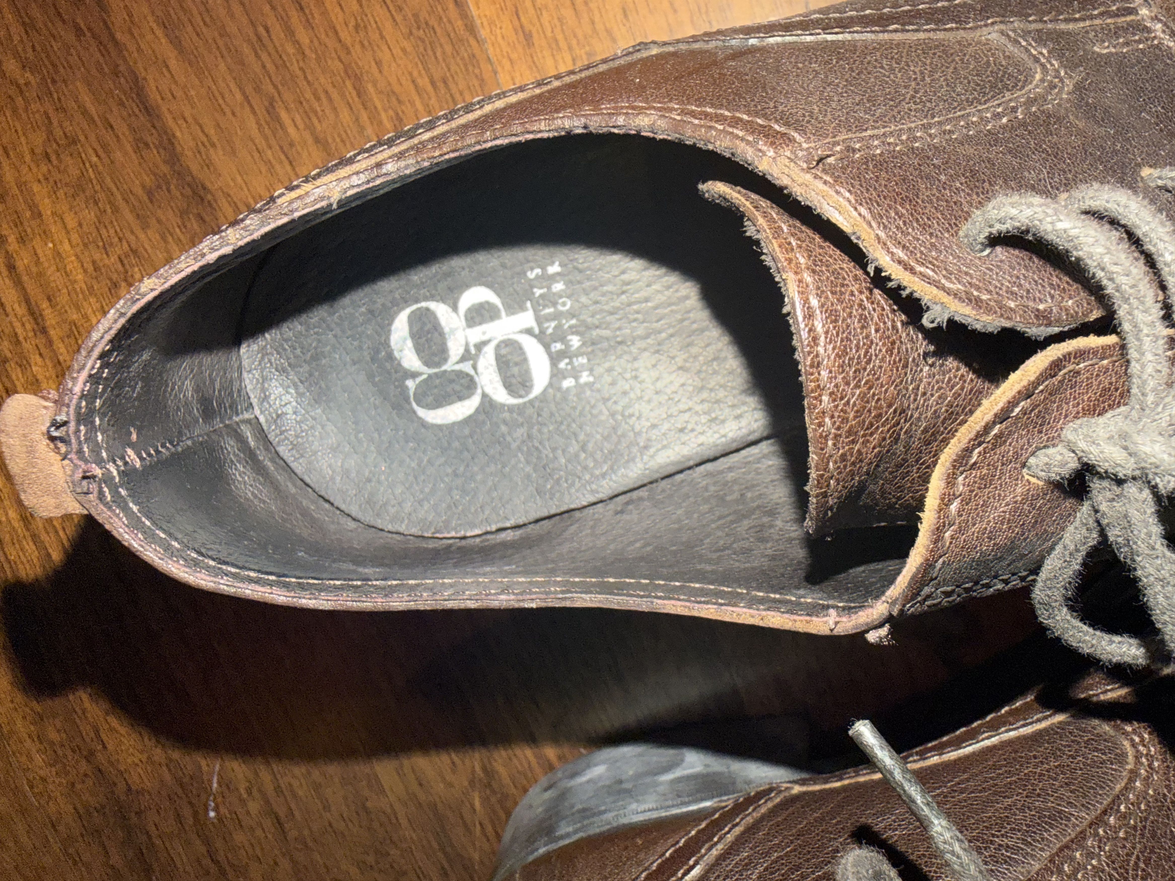 Barneys New York Vintage Brown Cap-toe Shoes 10.5 Rare and awesome Size US 10.5 / EU 43-44 - 3 Thumbnail