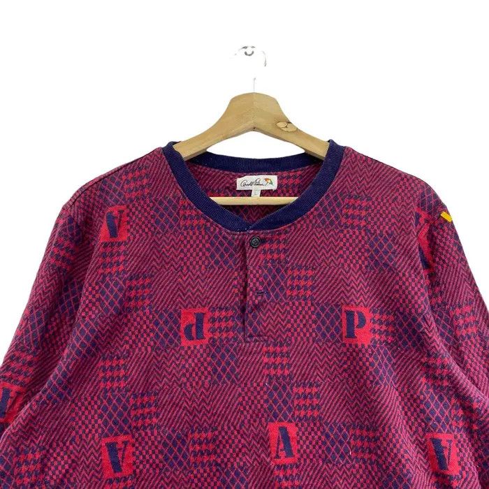 Vintage Vtg 90’ ARNOLD PALMER GOLF Monogram Zucca Sweatshirt Size US L / EU 52-54 / 3 - 2 Thumbnail