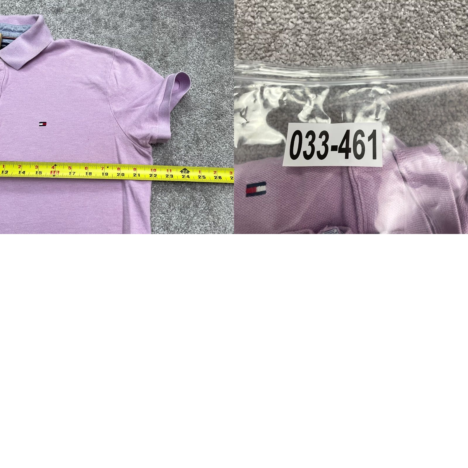 Tommy Hilfiger Tommy Hilfiger Custom Fit Polo Shirt Men Large Purple Cotton Short Sleeve Casual Size US L / EU 52-54 / 3 - 9 Thumbnail