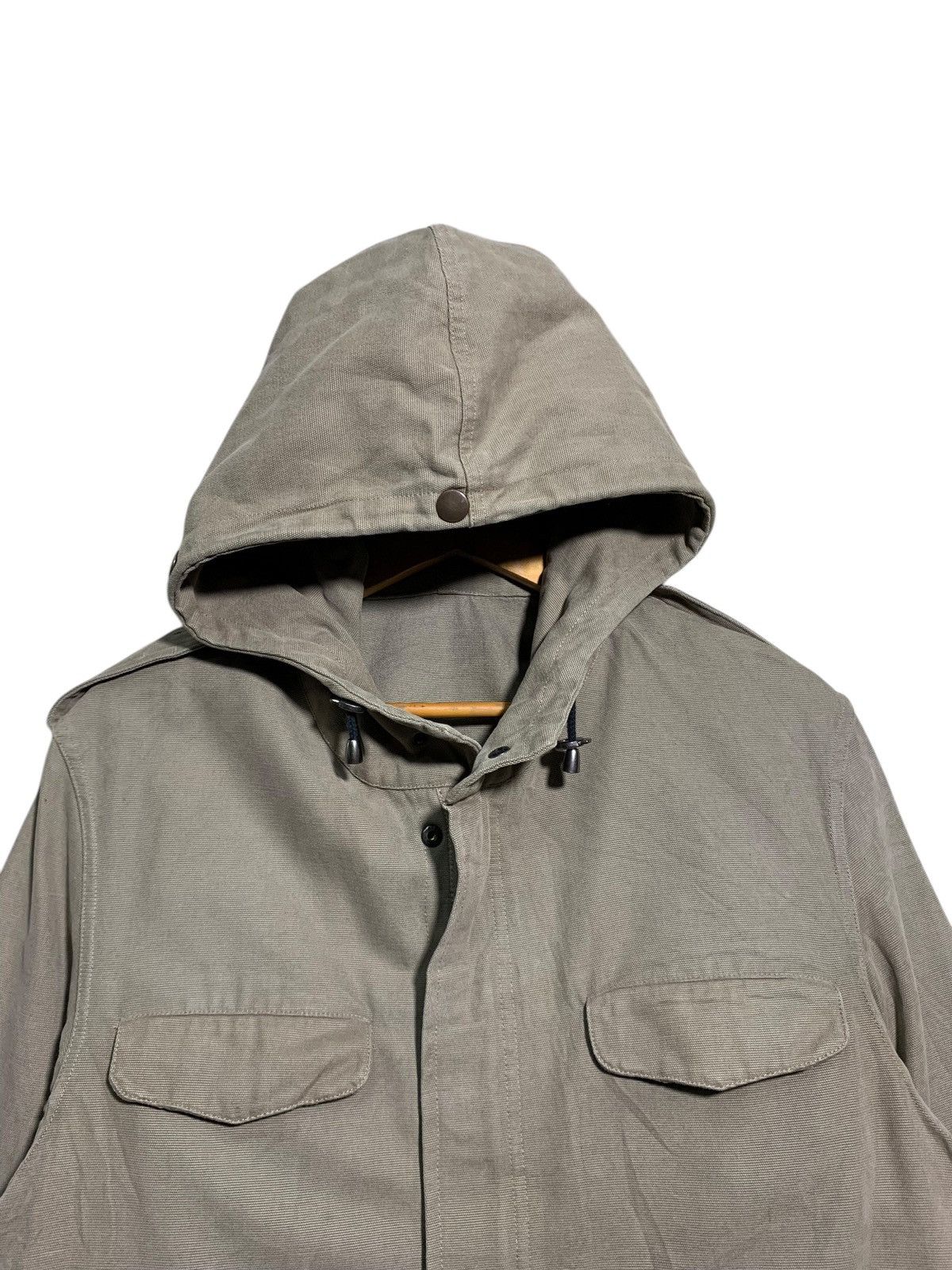agnes b. 🔥AGNES B. SPORT DUCK CANVAS PARKA JACKETS MILITARY Size US S / EU 44-46 / 1 - 5 Thumbnail