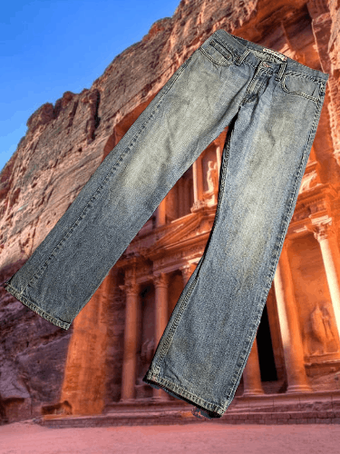 Levi's × Vintage VINTAGE Y2K ARCHIVE STYLE Levis 514 GRUNGE FADED JEANS Size US 32 / EU 48 - 1 Thumbnail