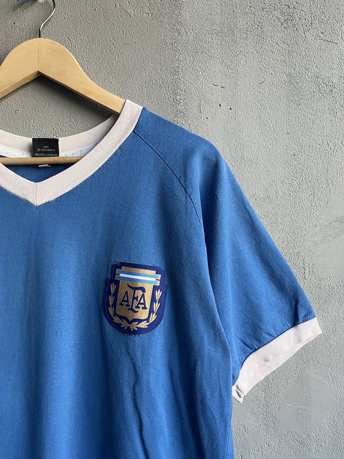 Vintage Vintage Le Coq Sportif Argentina Maradona 10 Jersey Size XL Grailed
