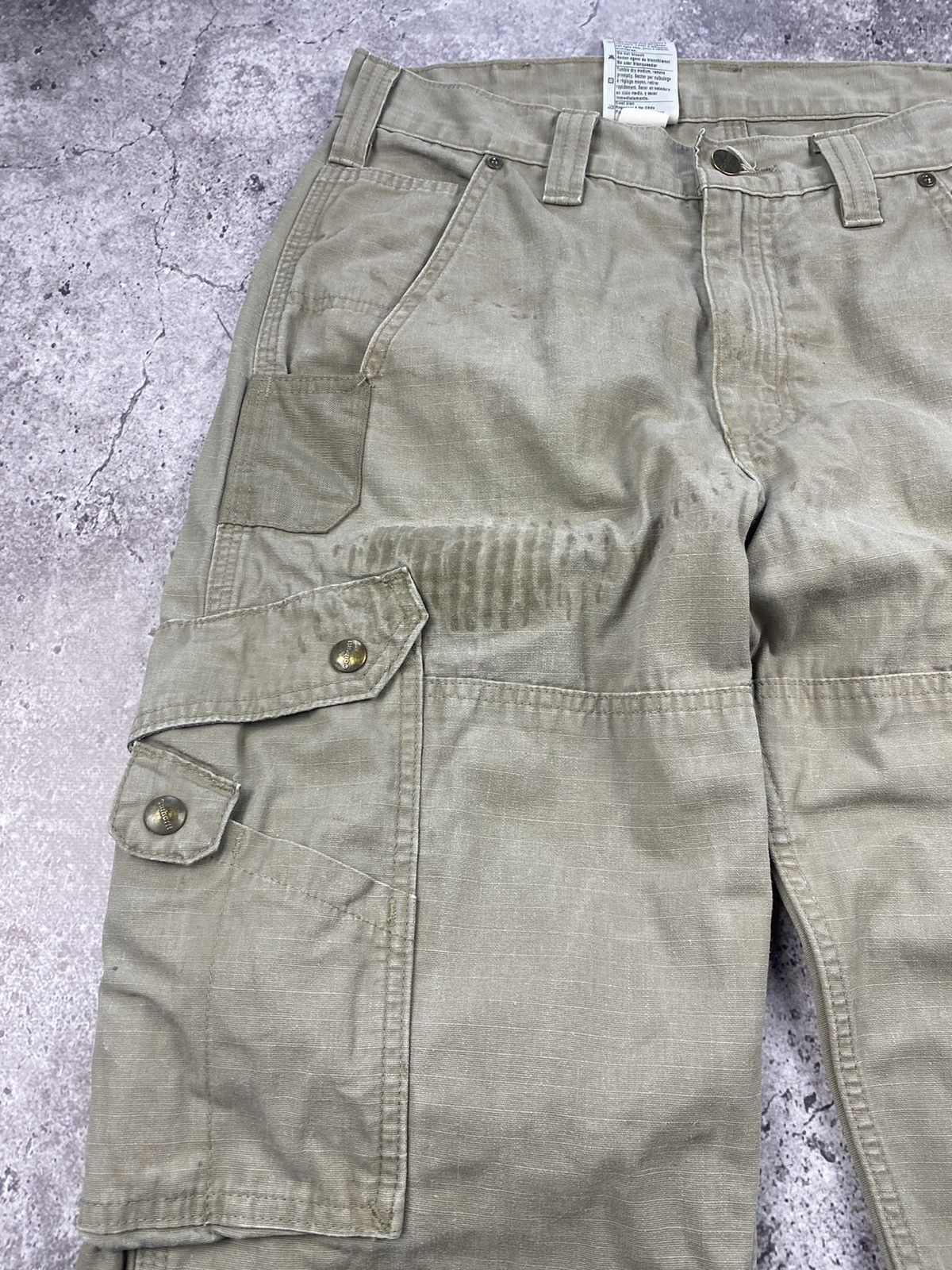Carhartt × Vintage Vintage Carhartt Y2K Carpenter Pants Workwear Very Rare 00’s Size US 32 / EU 48 - 9 Thumbnail